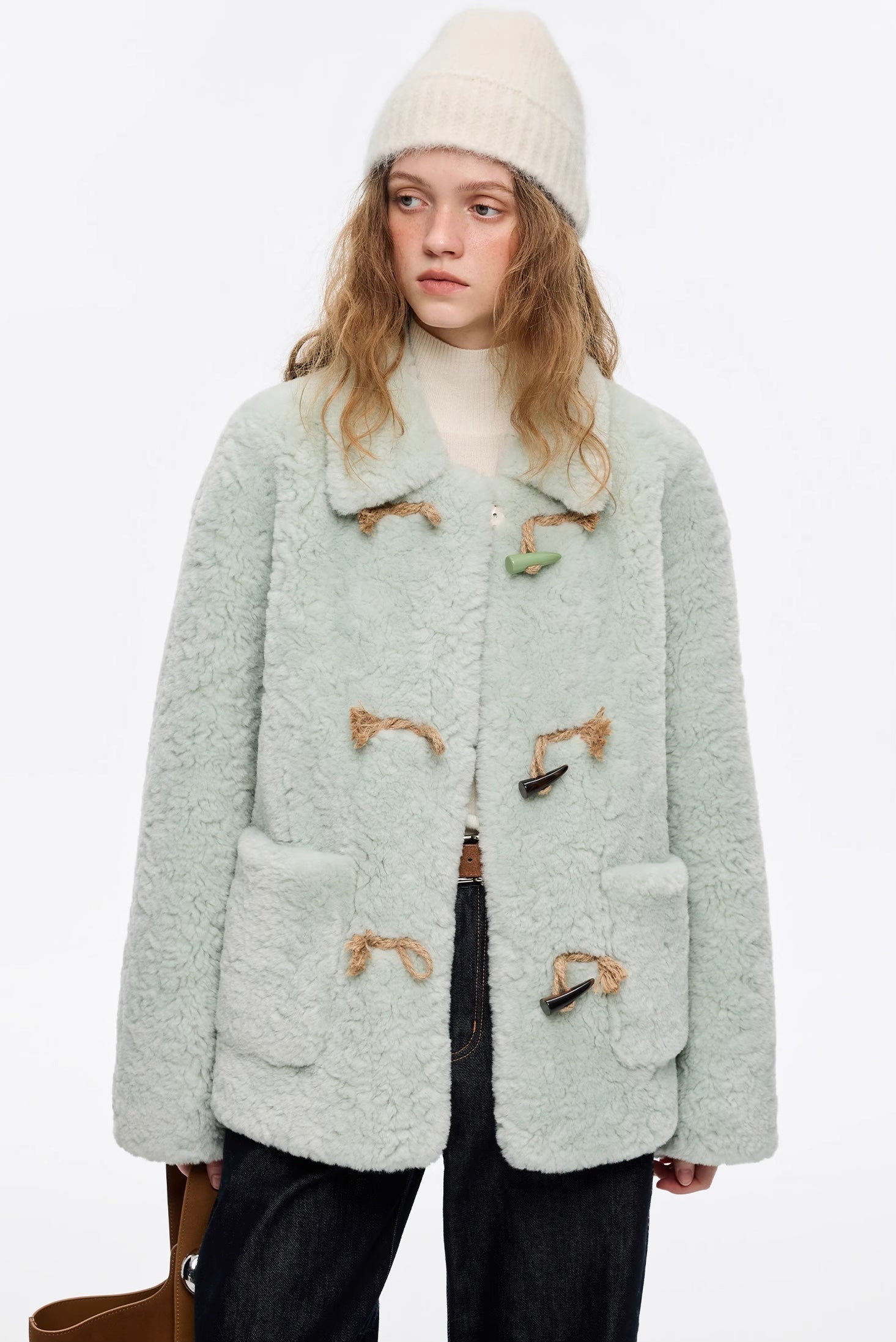 トグルボタン ボアショートジャケット
C3364