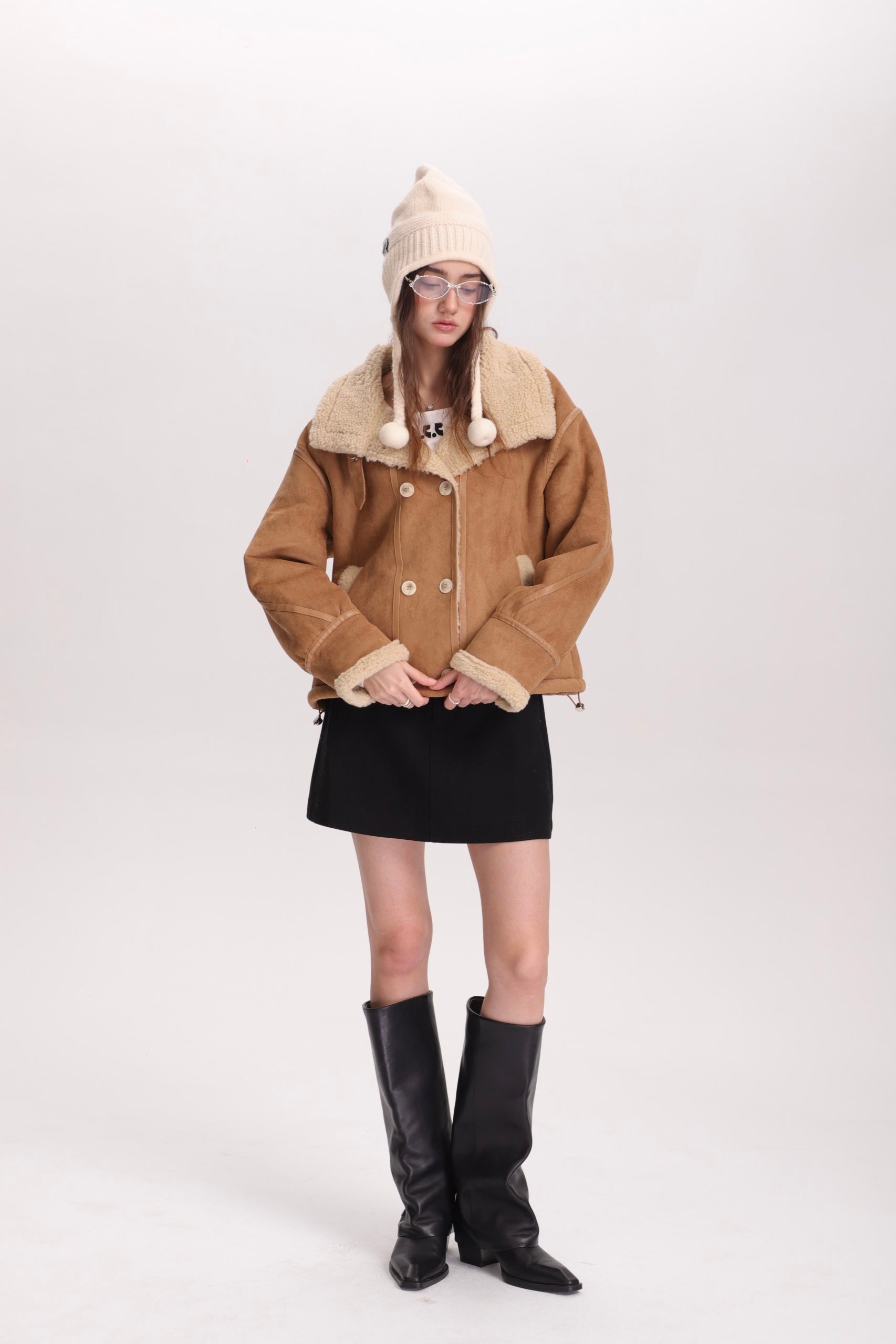 ムートンタッチショート × モードミニ スタイリングセットT3001