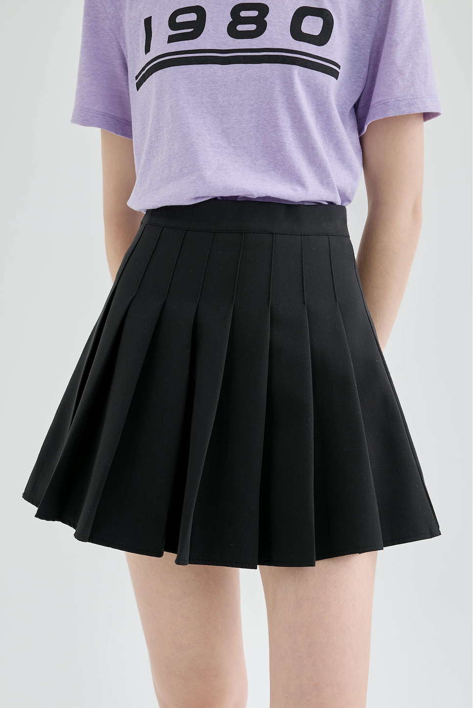 ハイウエストプリーツスカショーパンC2832