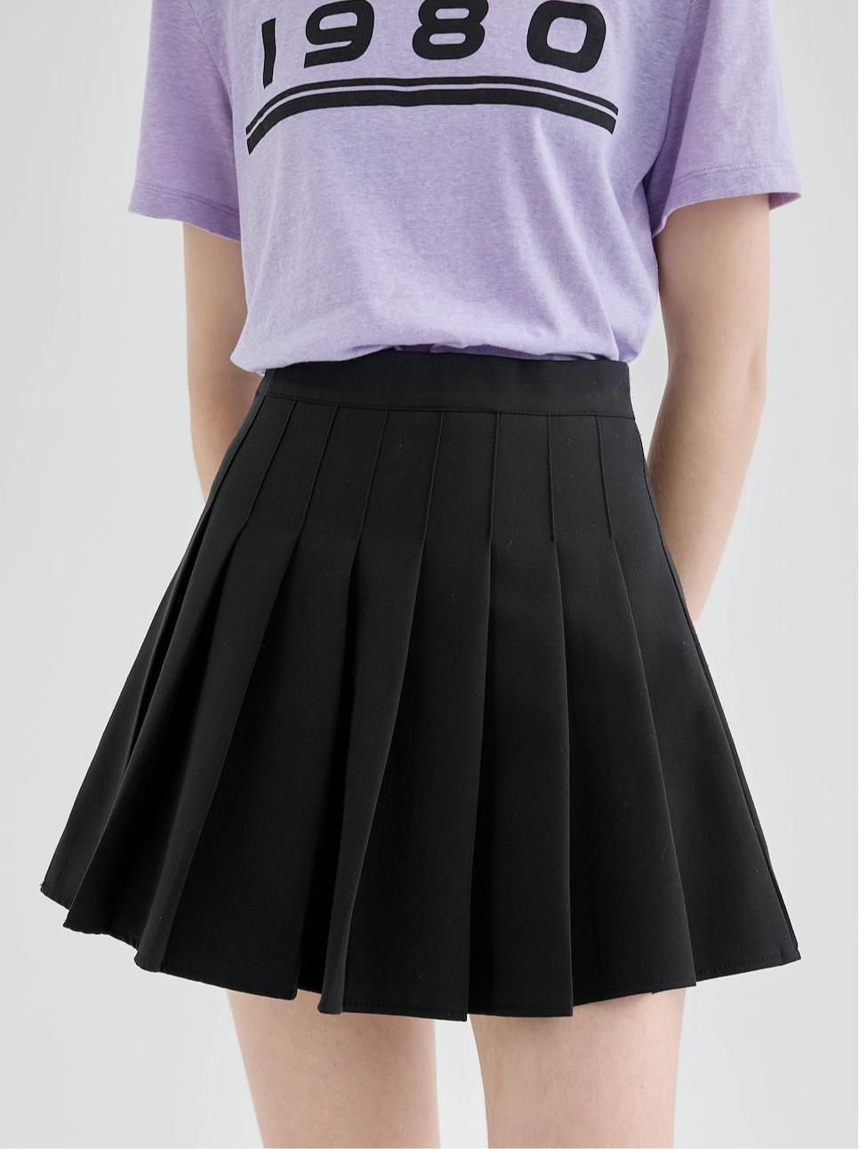 ハイウエストプリーツスカショーパンC2832