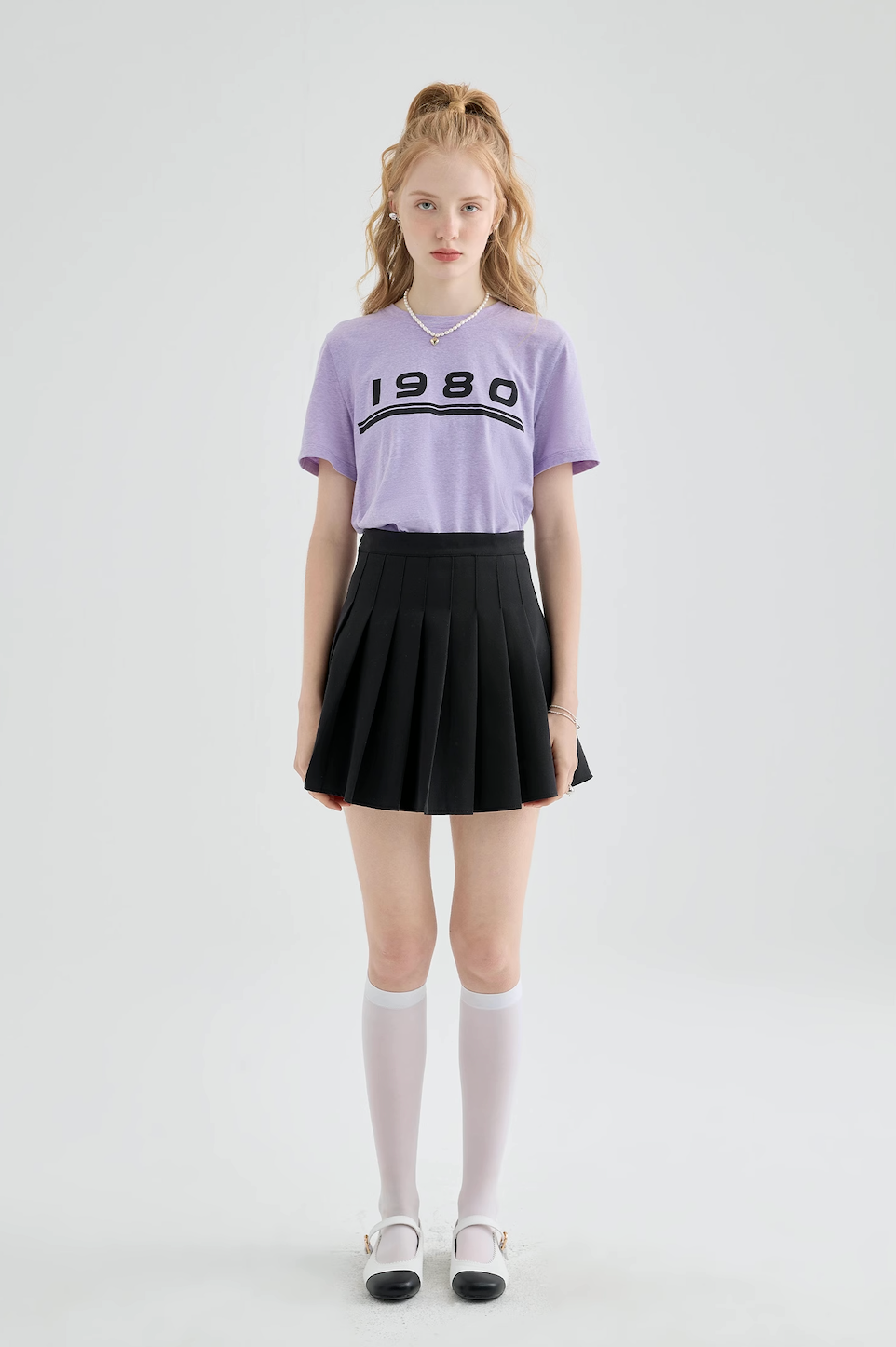 ハイウエストプリーツスカショーパンC2832