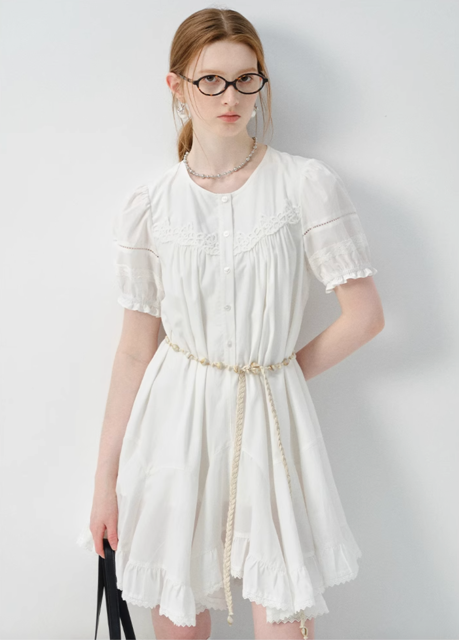 レーストリミングイレヘムミニワンピースC2840