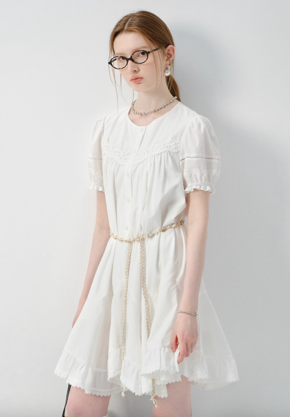 レーストリミングイレヘムミニワンピースC2840