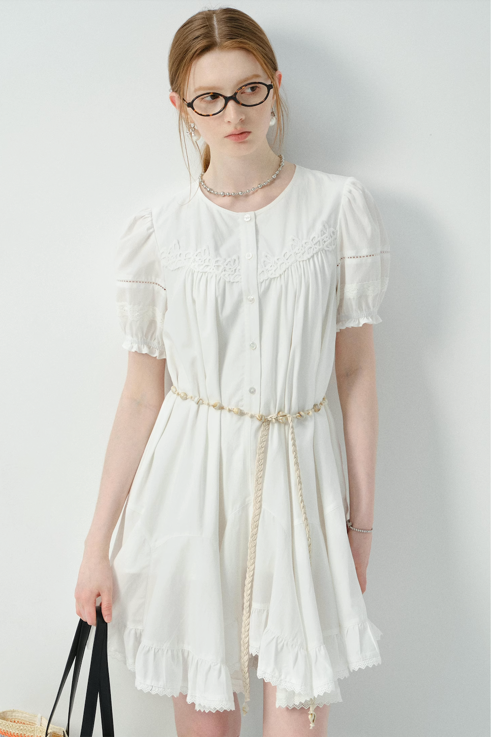 レーストリミングイレヘムミニワンピースC2840