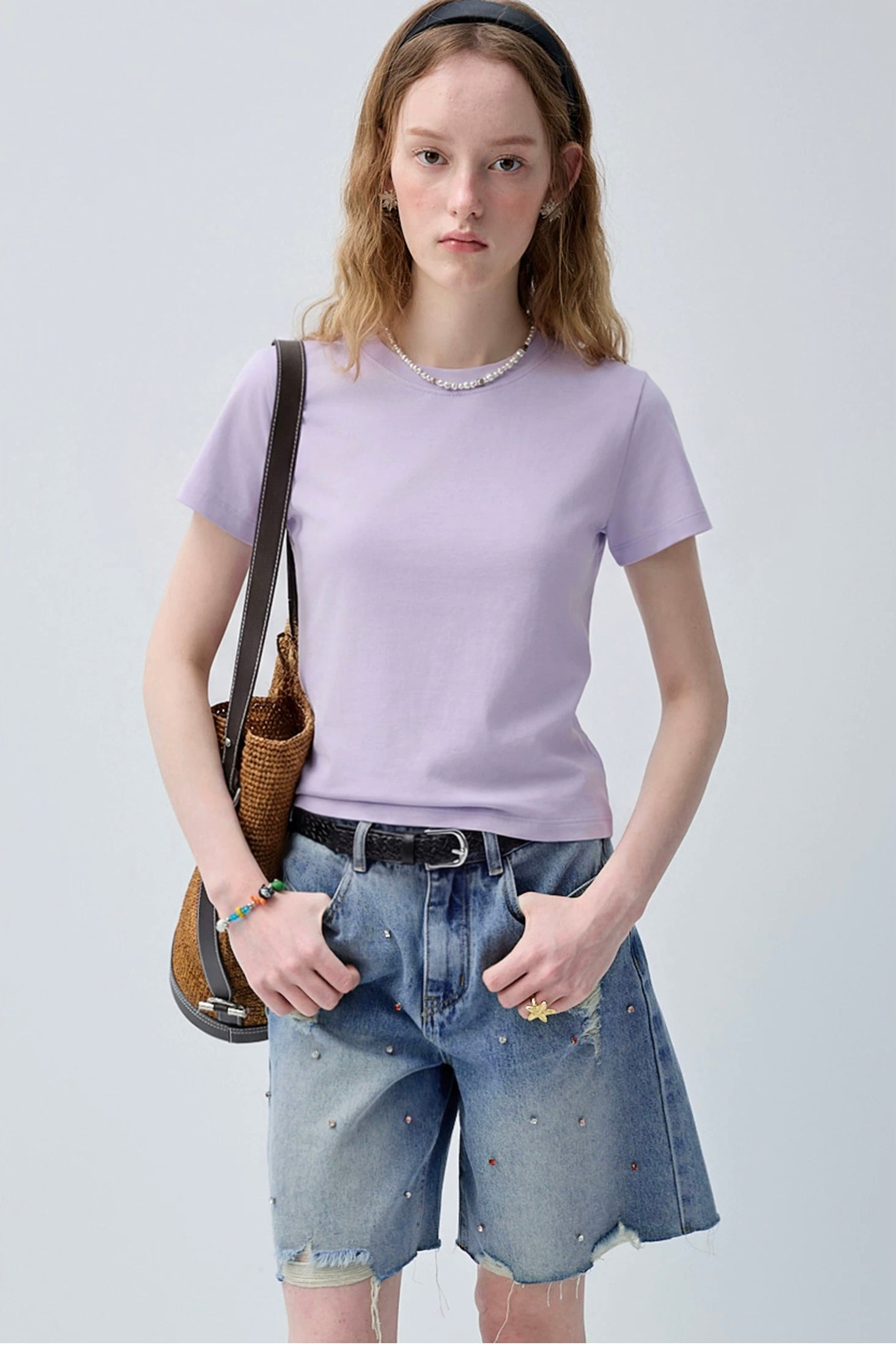 エアリーニットTシャツC3761