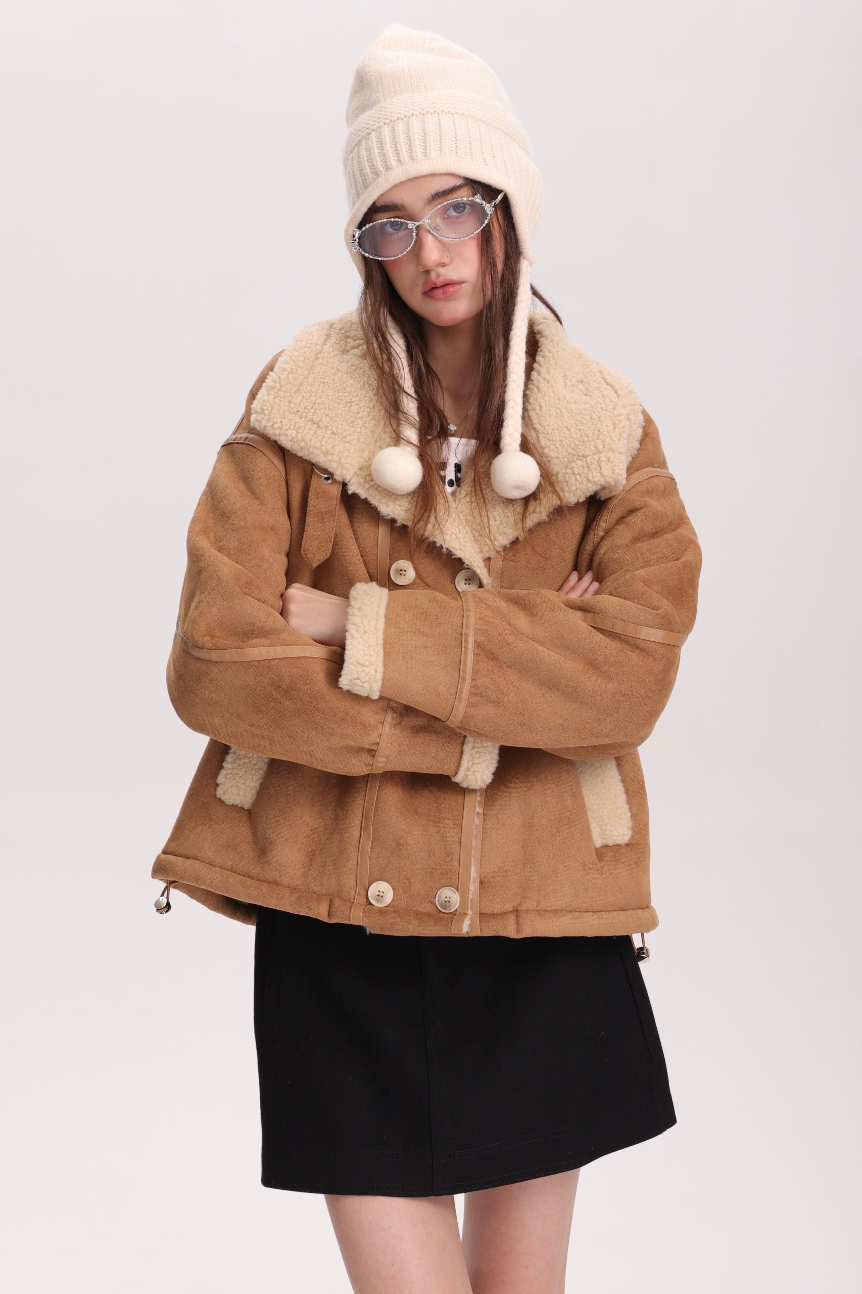 ムートンタッチショート × モードミニ スタイリングセットT3001