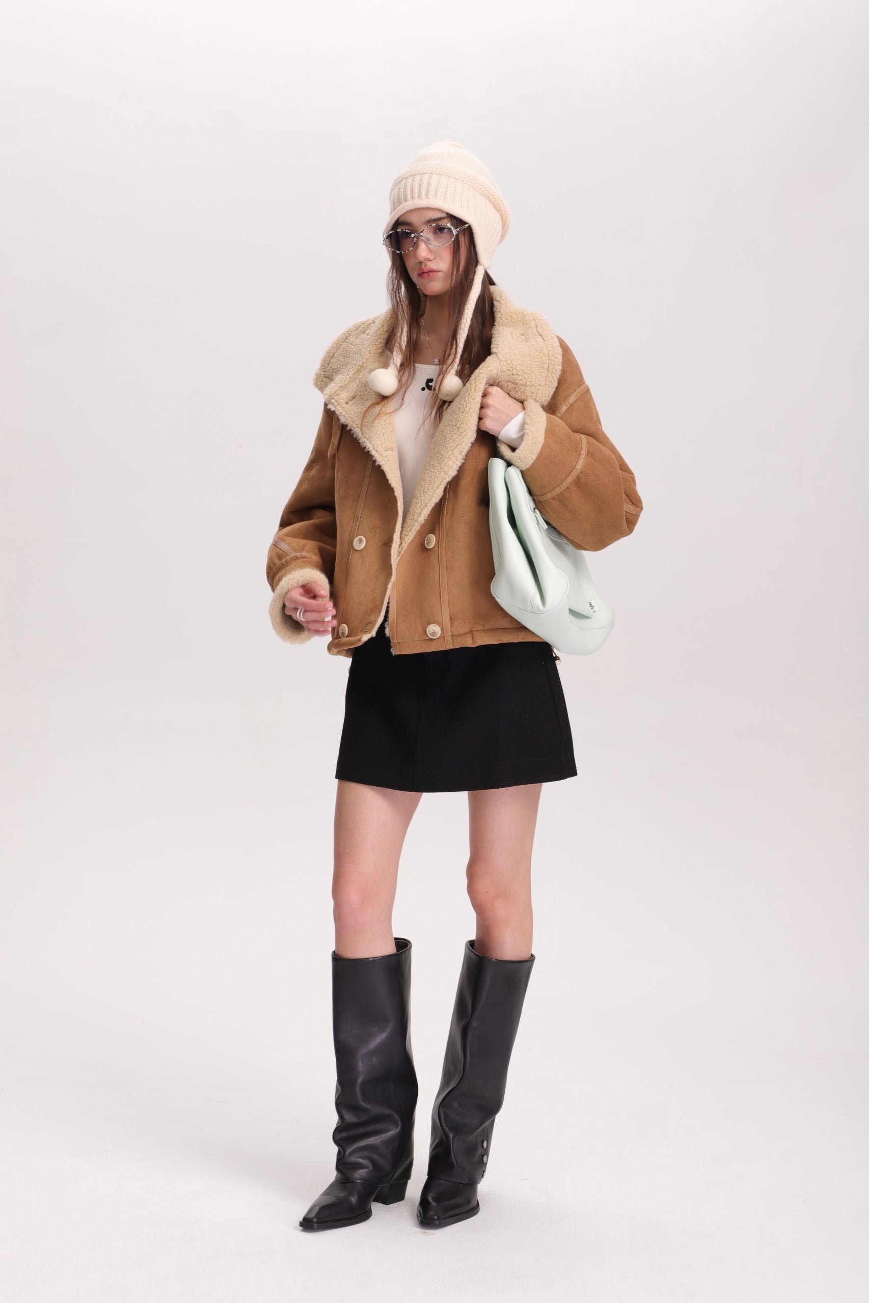 ムートンタッチショート × モードミニ スタイリングセットT3001