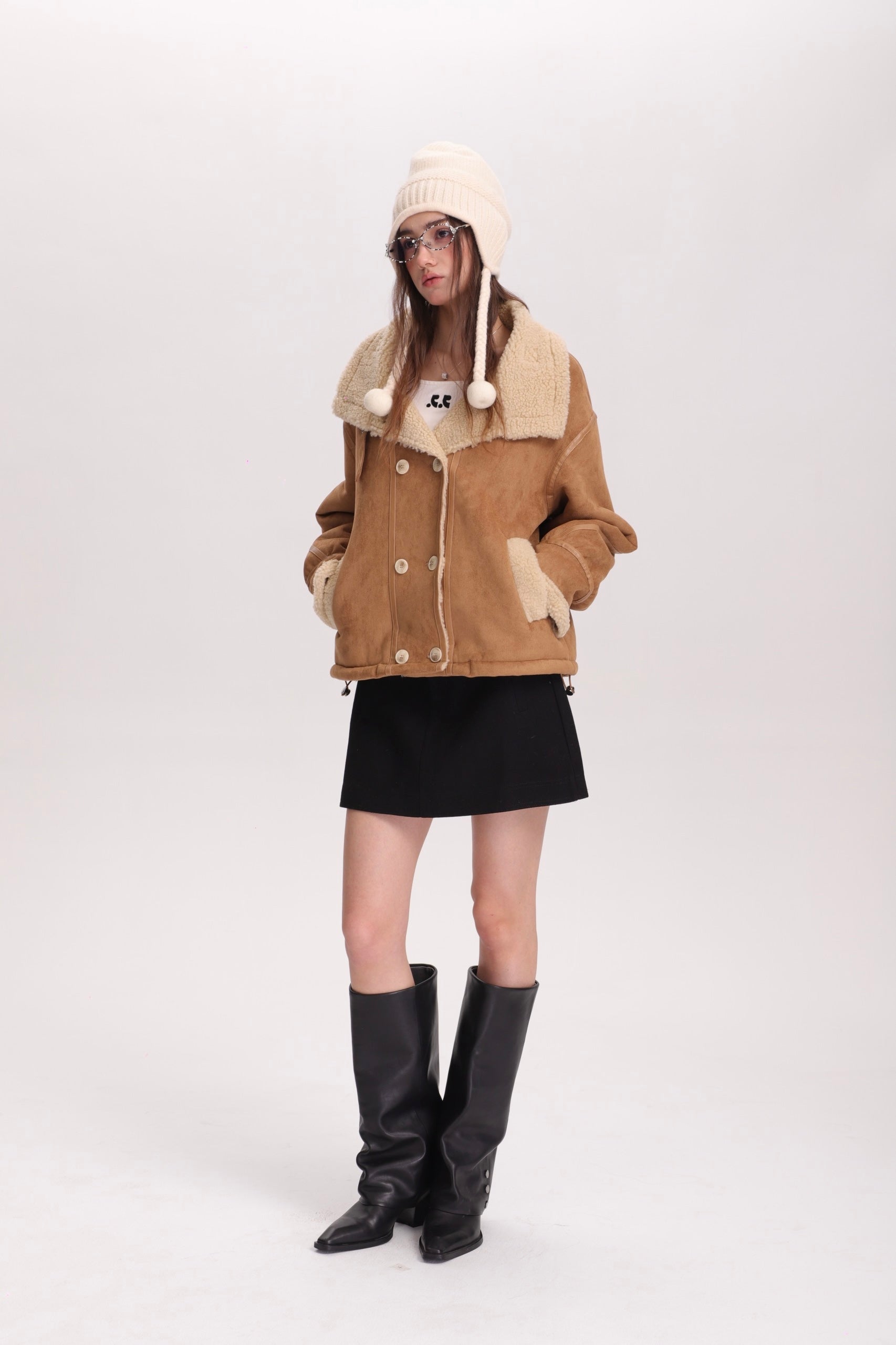 ムートンタッチショート × モードミニ スタイリングセットT3001