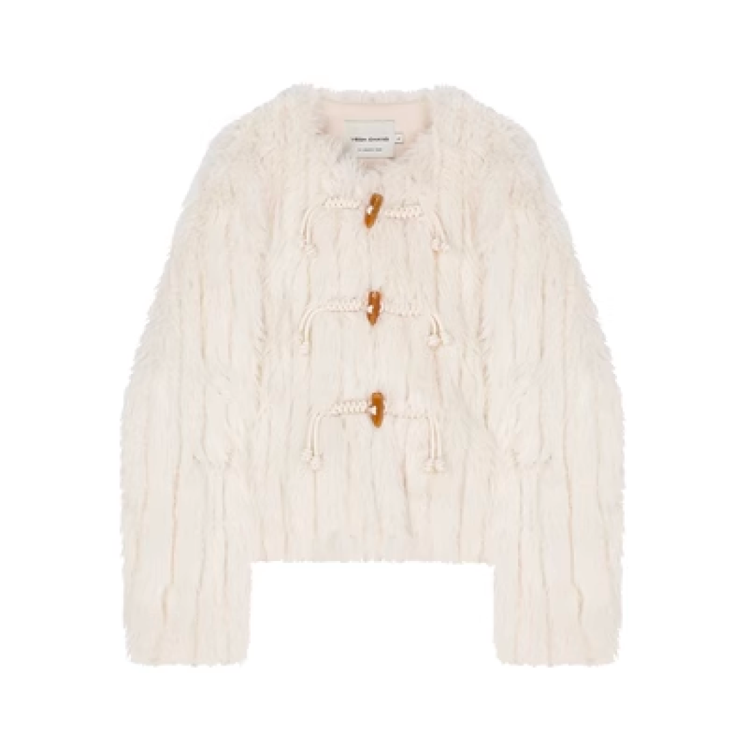 【即納】ショートエレガントファージャケットC1413