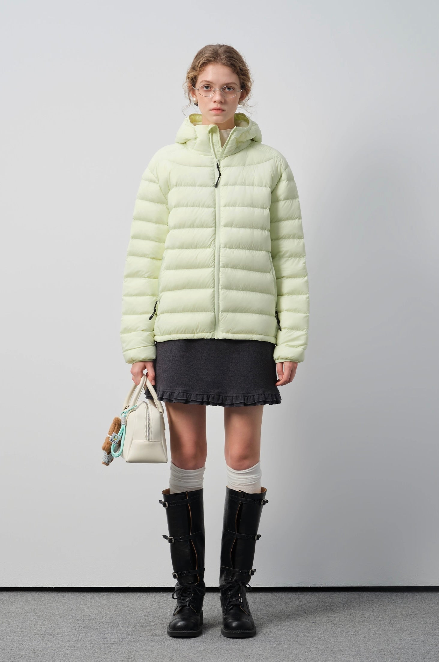 ウールフリルAラインスカート
C3308