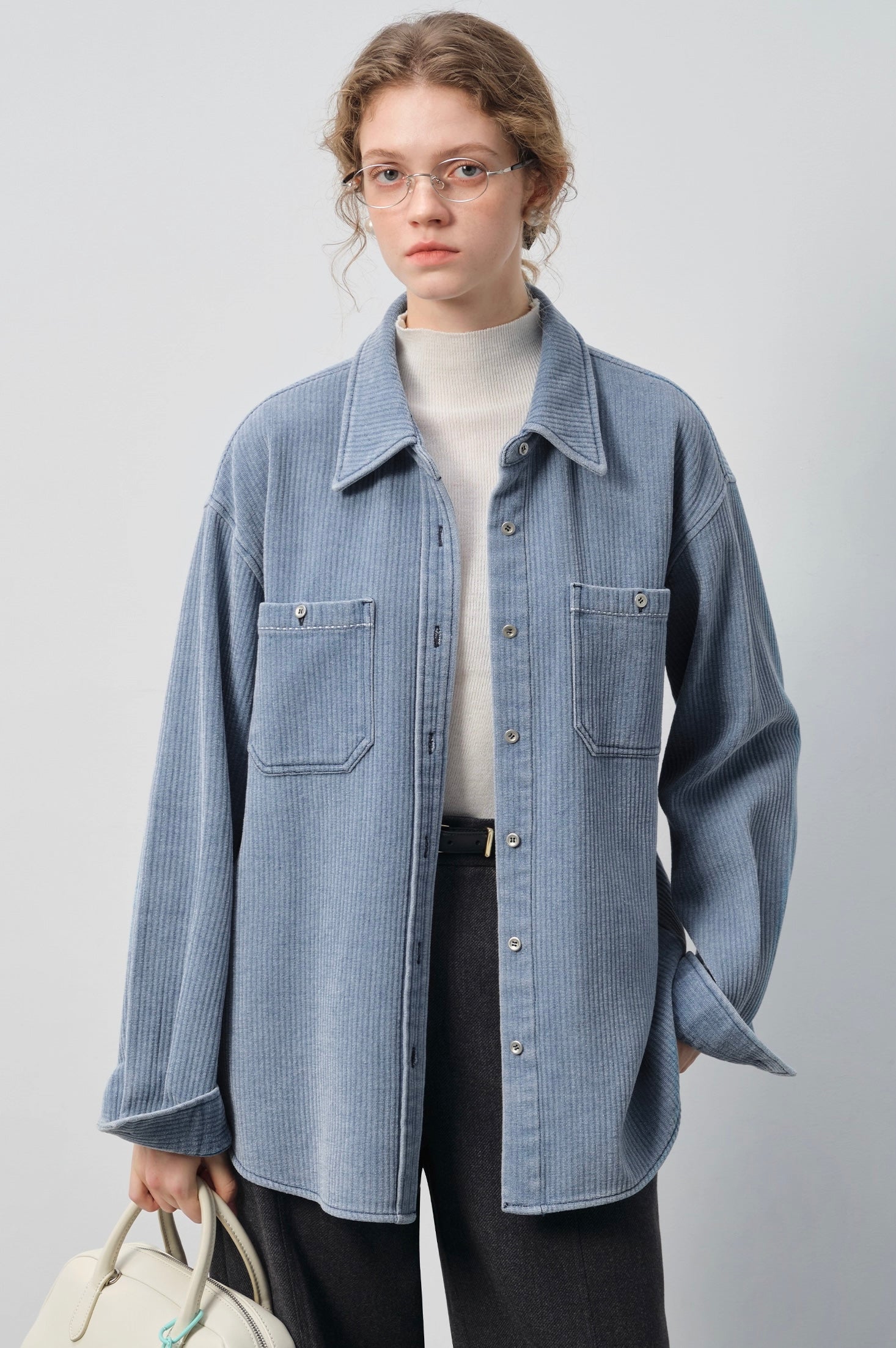 コーデュロイシャツ
C3309