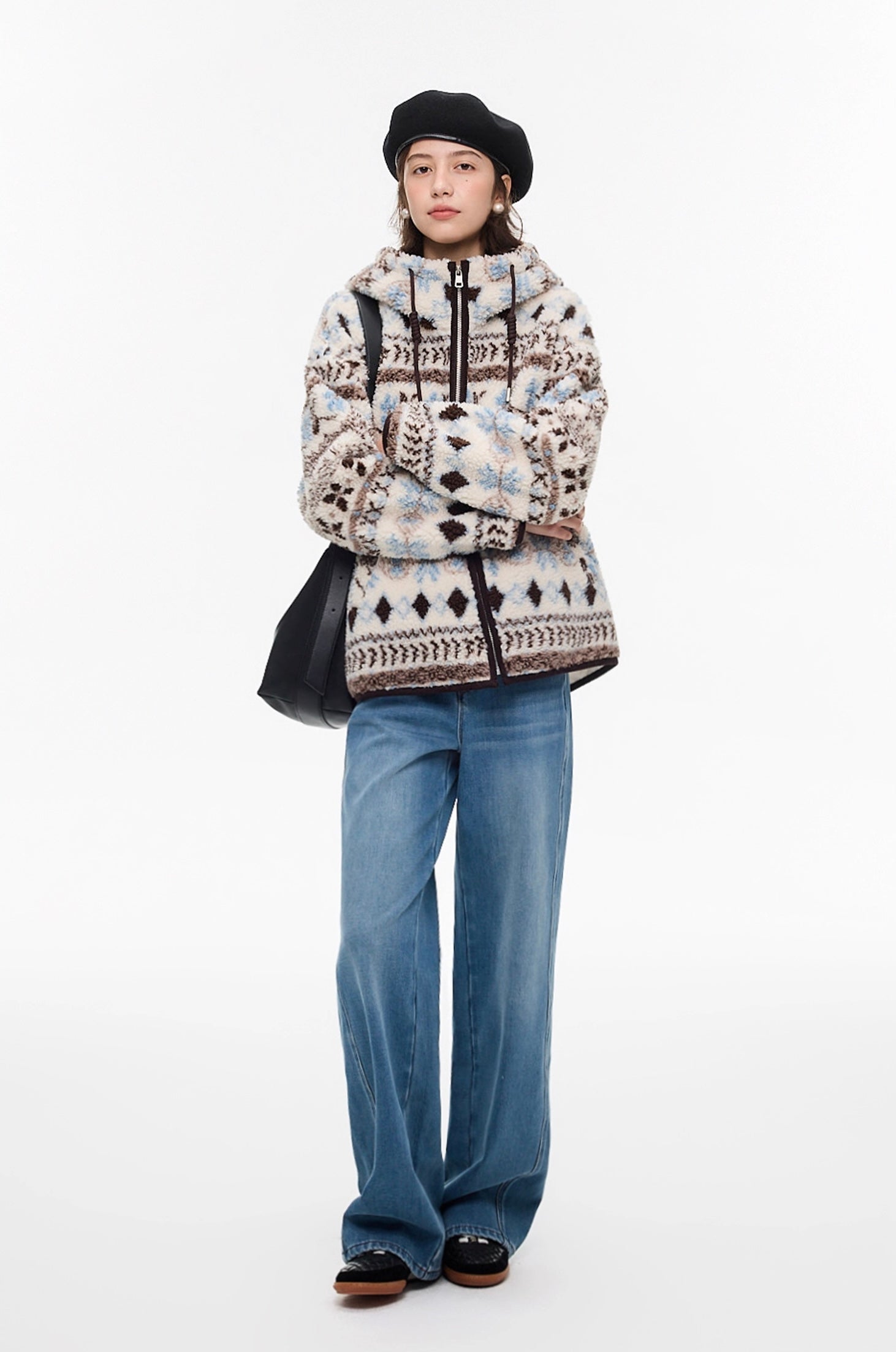 フェアアイル シープボアジャケット
C3316