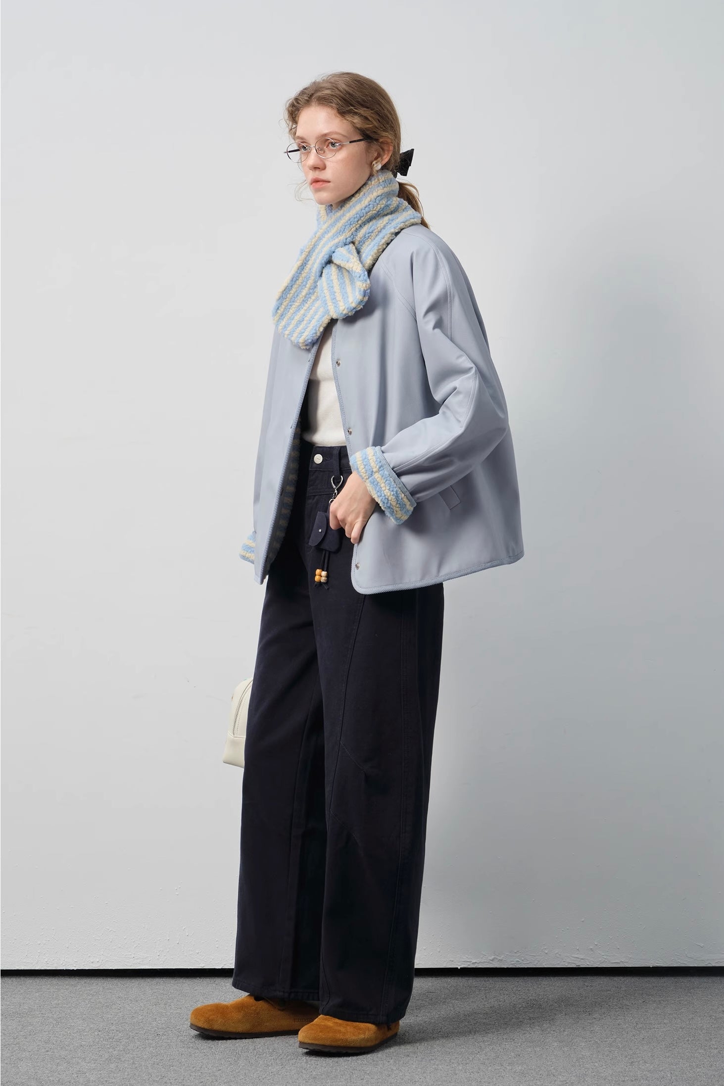 シープタッチリバーシブルショートコート
C3321