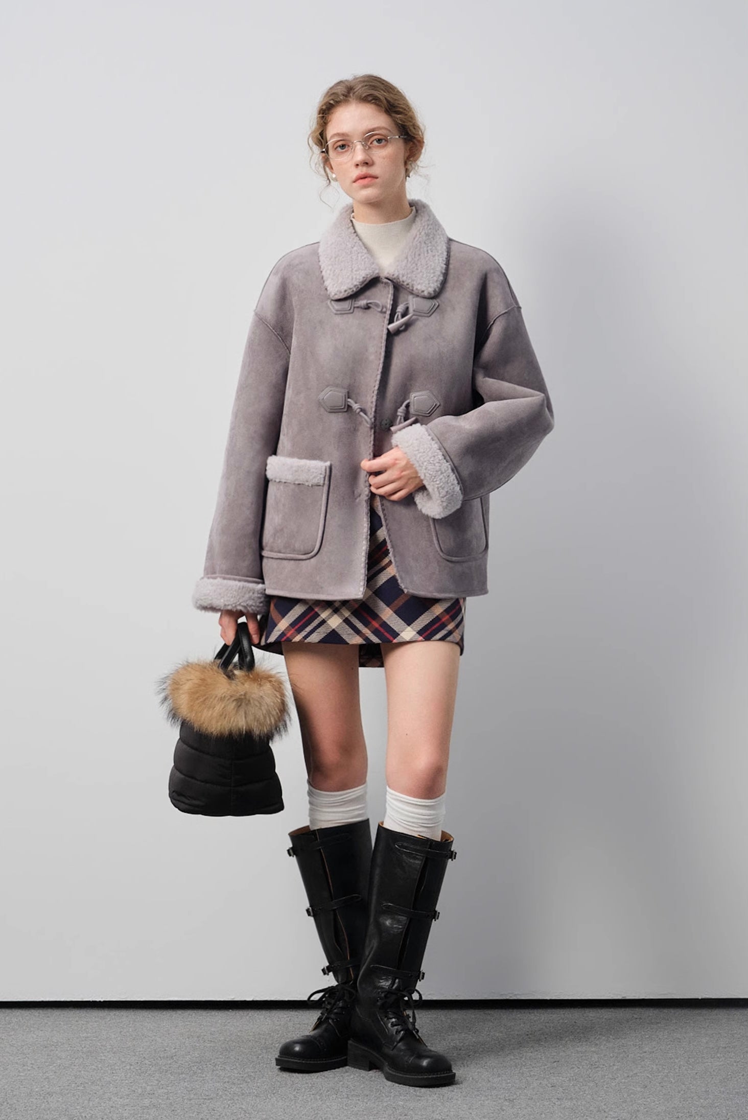 エコファームートンショートコート
C3326