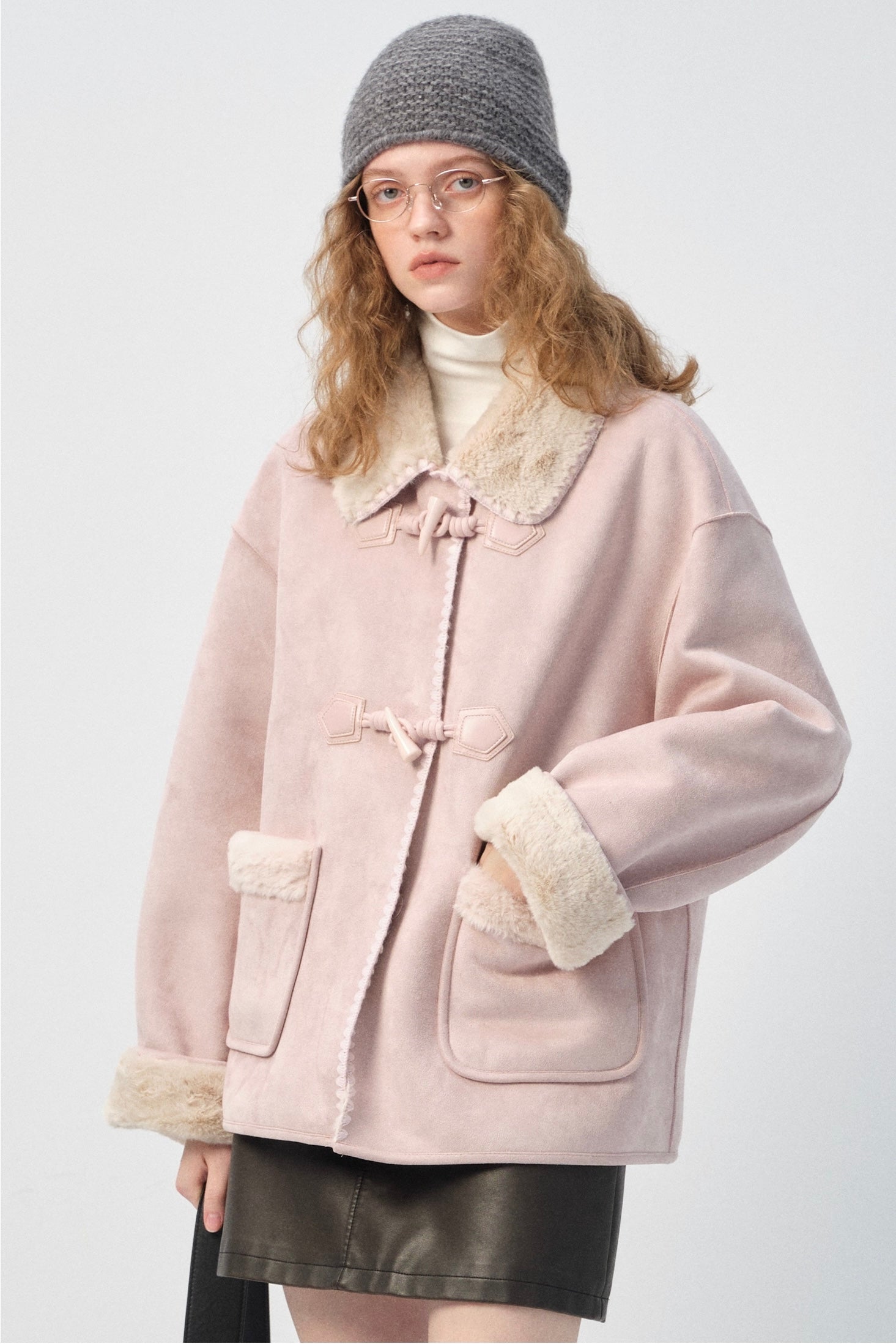 エコファームートンショートコート
C3326