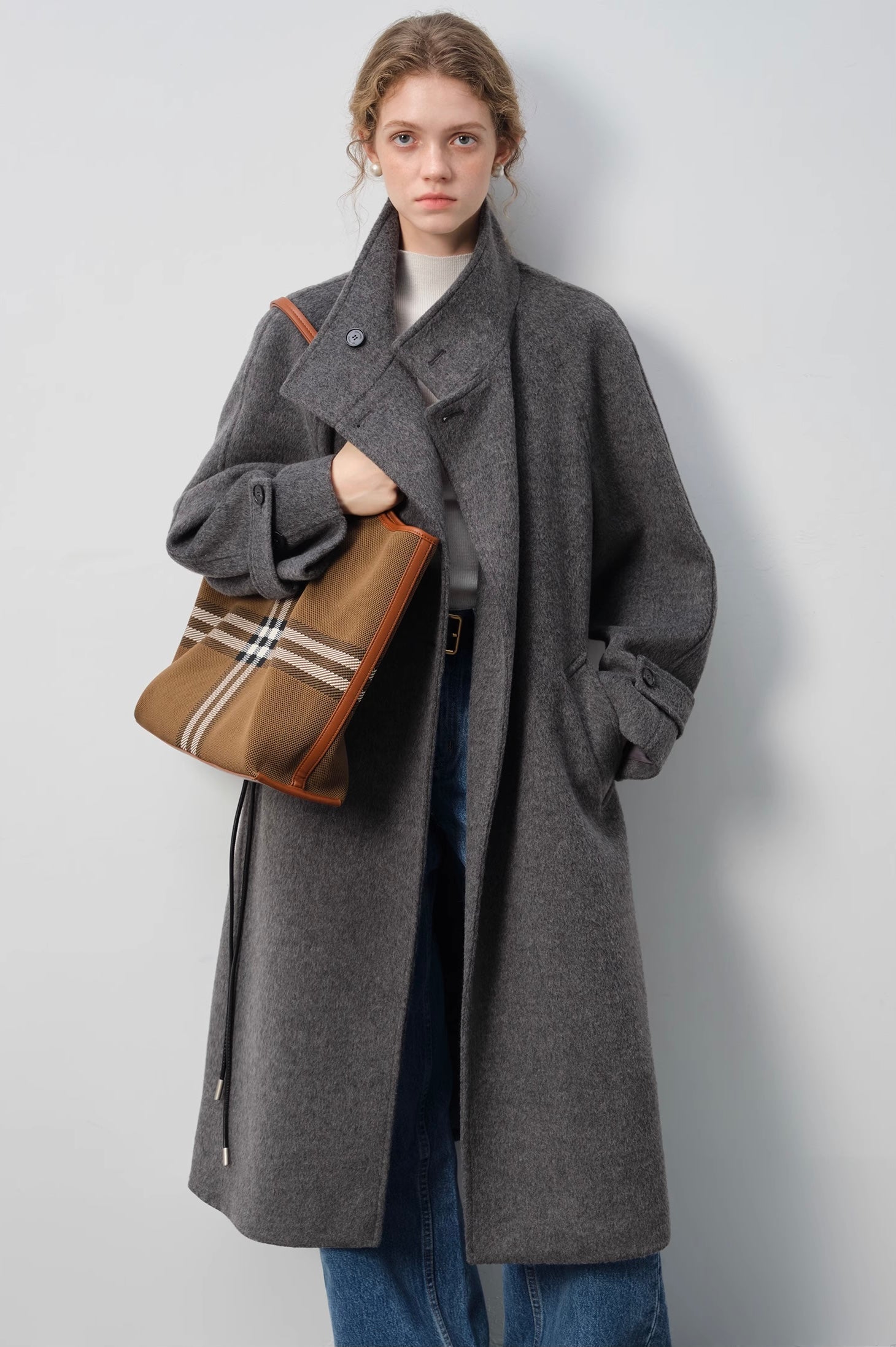 オーバーウールコート
C3327