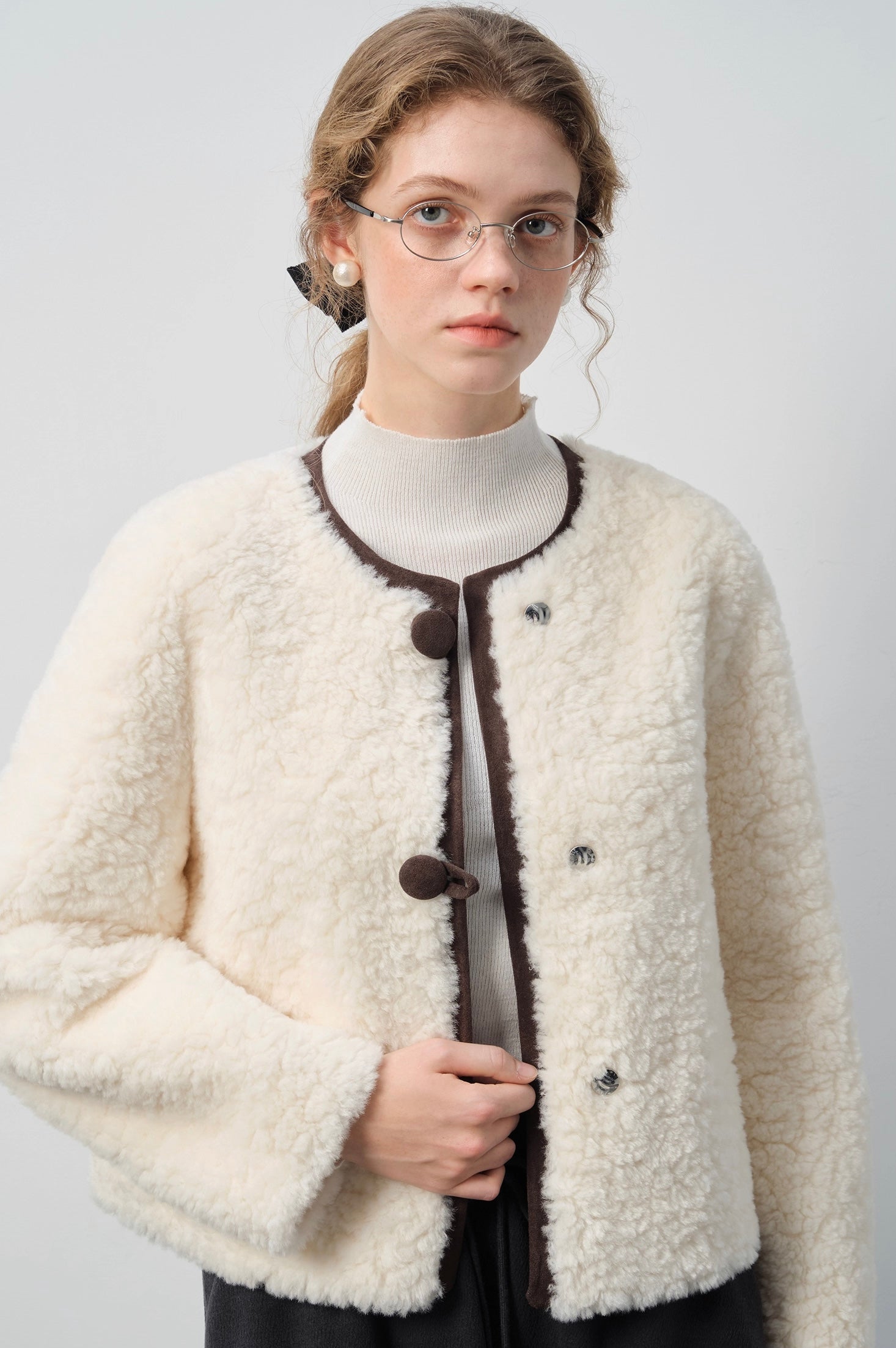 ソフトテクスチャーショートコート
C3330