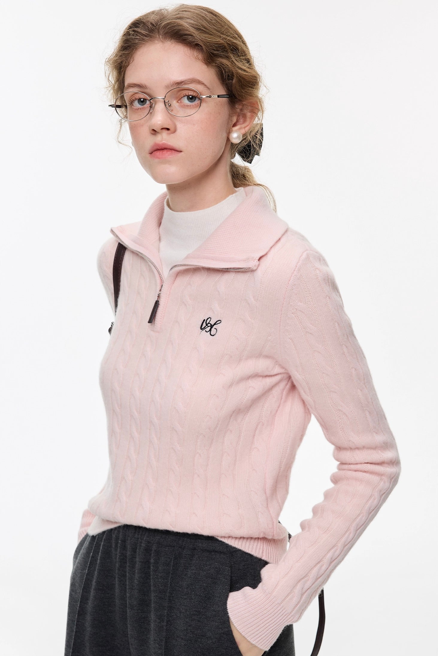 ウールニットプルオーバー
C3332