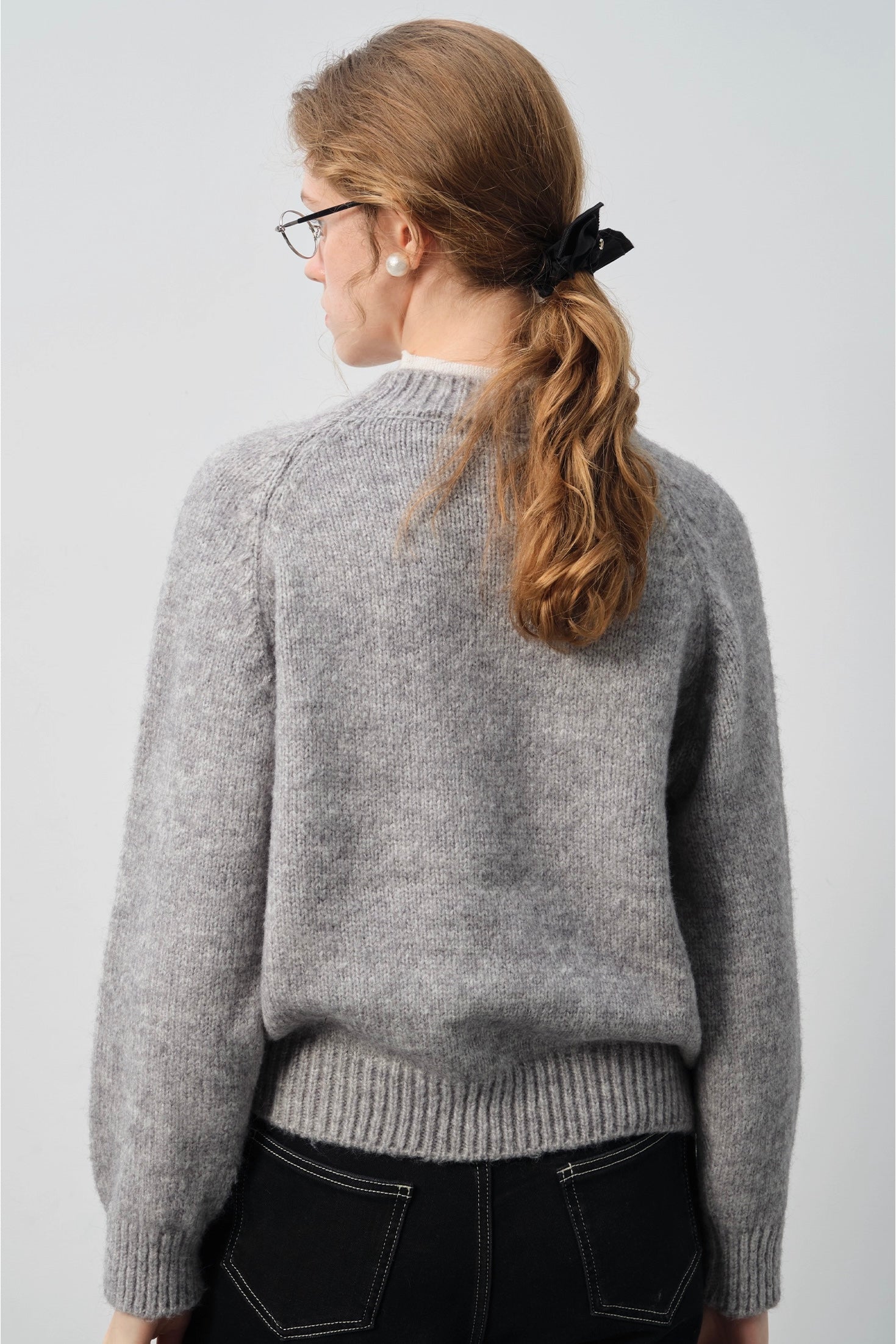 ミニマルウールブレンドニット
C3333