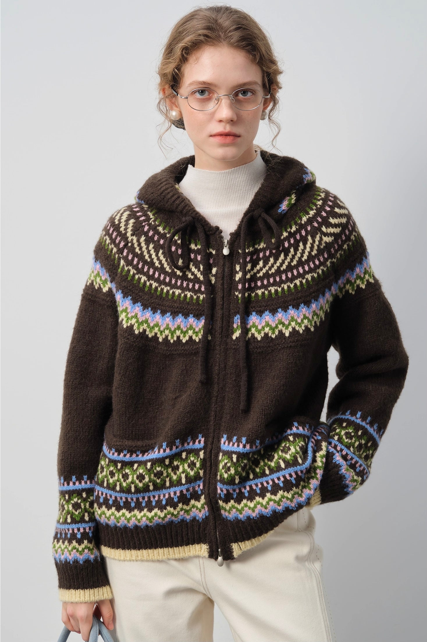 フェアアイルニットフーディ
C3346