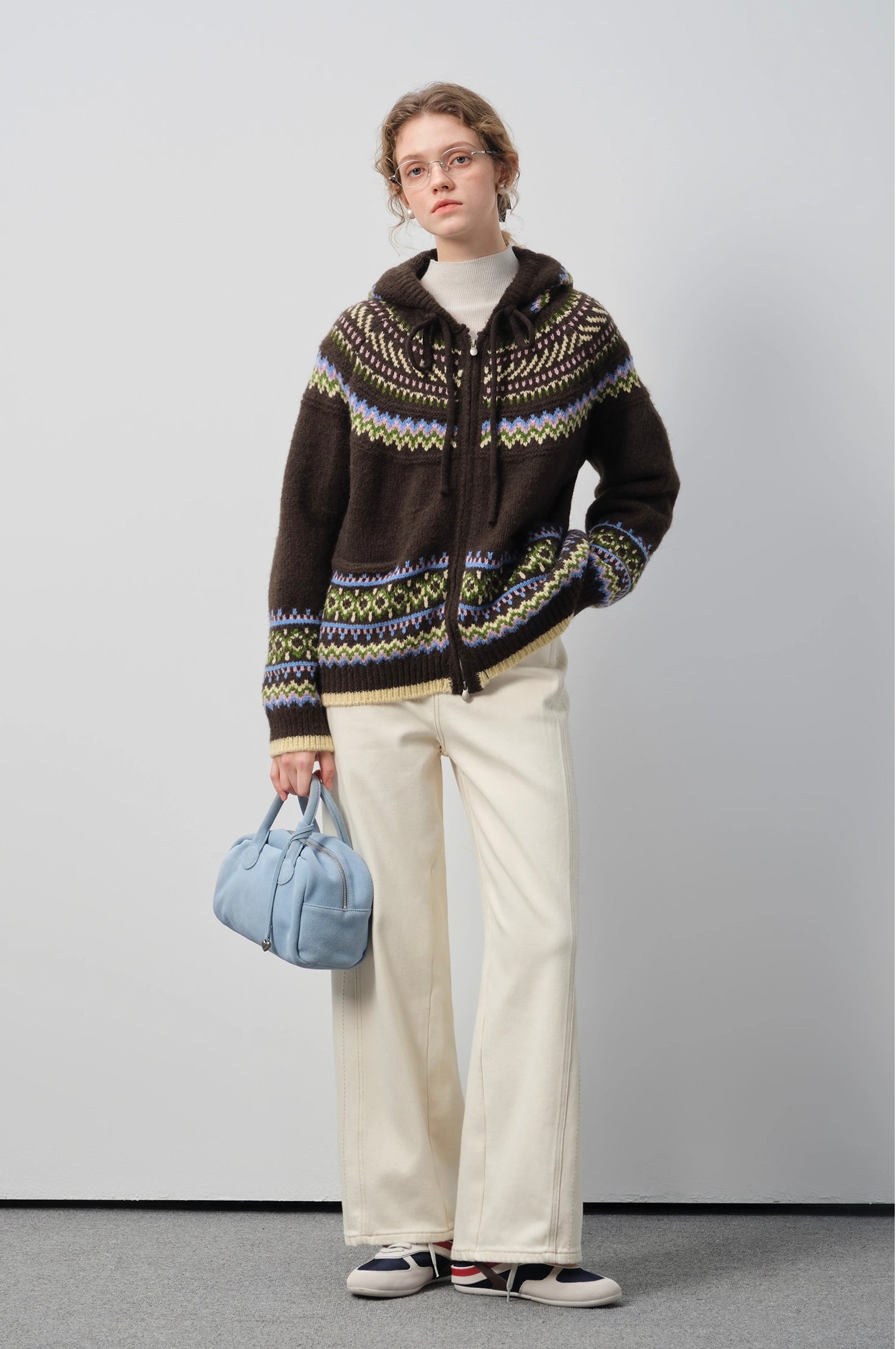 フェアアイルニットフーディ
C3346