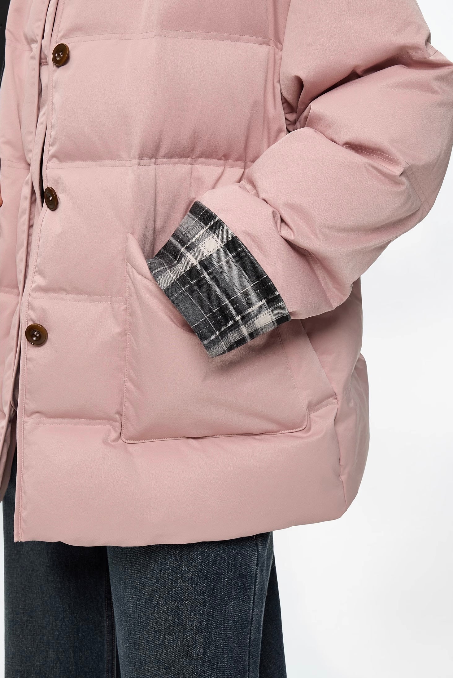 コーデュロイカラーパデッドショートジャケット
C3347