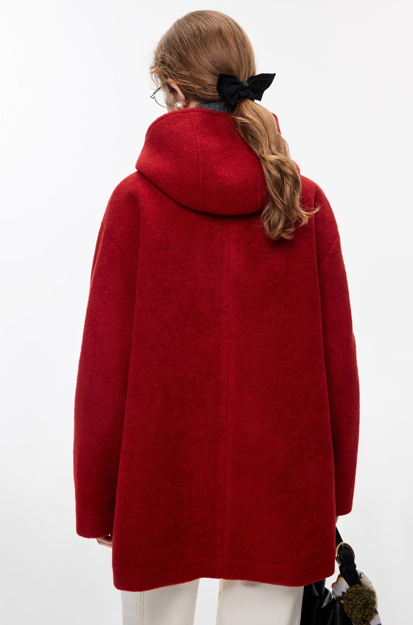 トグルボタン ループヤーンウールコート
C3355