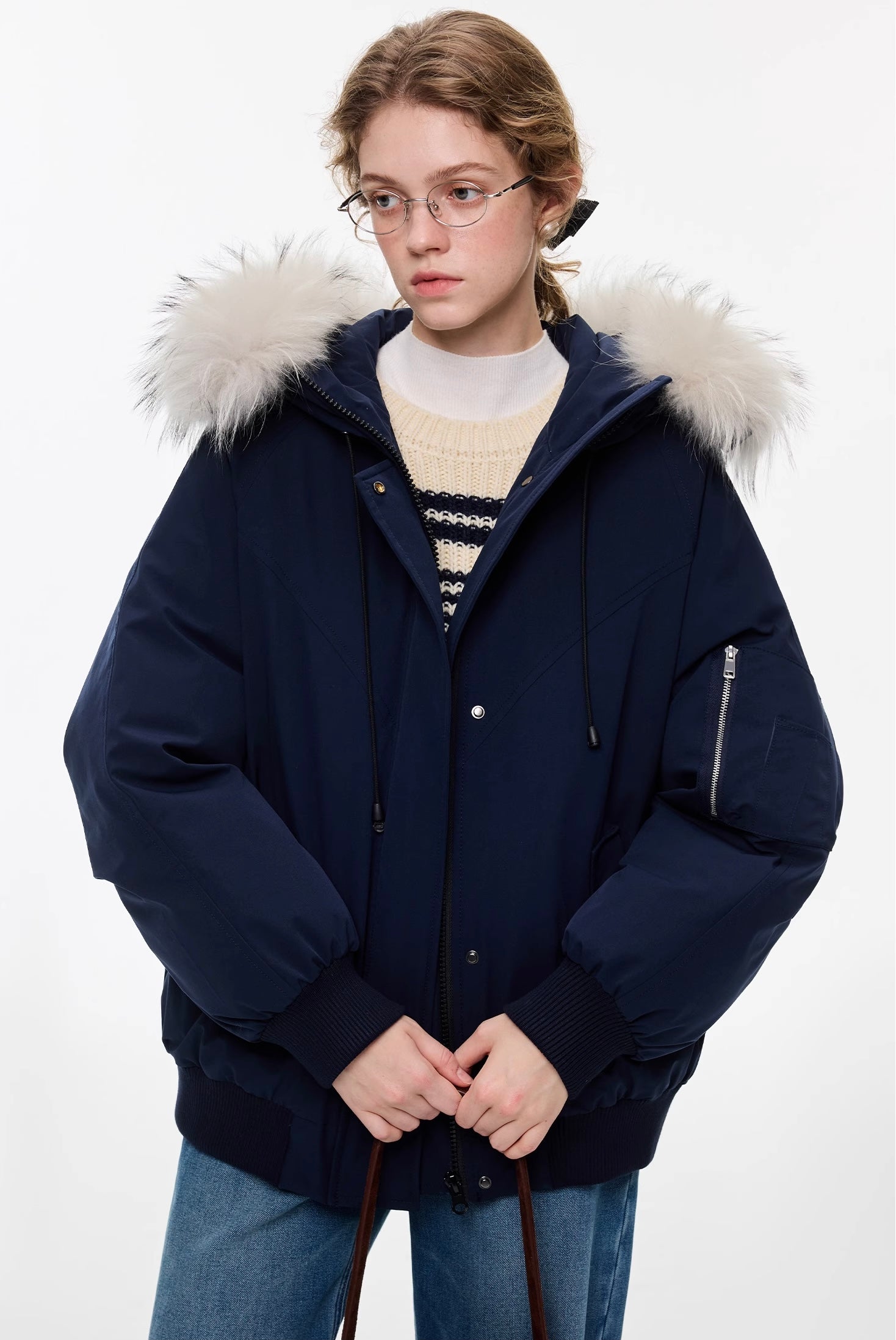 ラクーンファー着脱ダウンコート
C3360