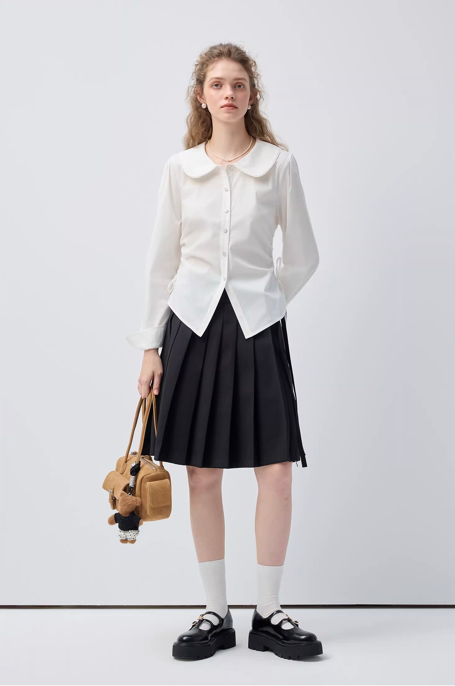 ドローストリングウエストシャツ
C3395