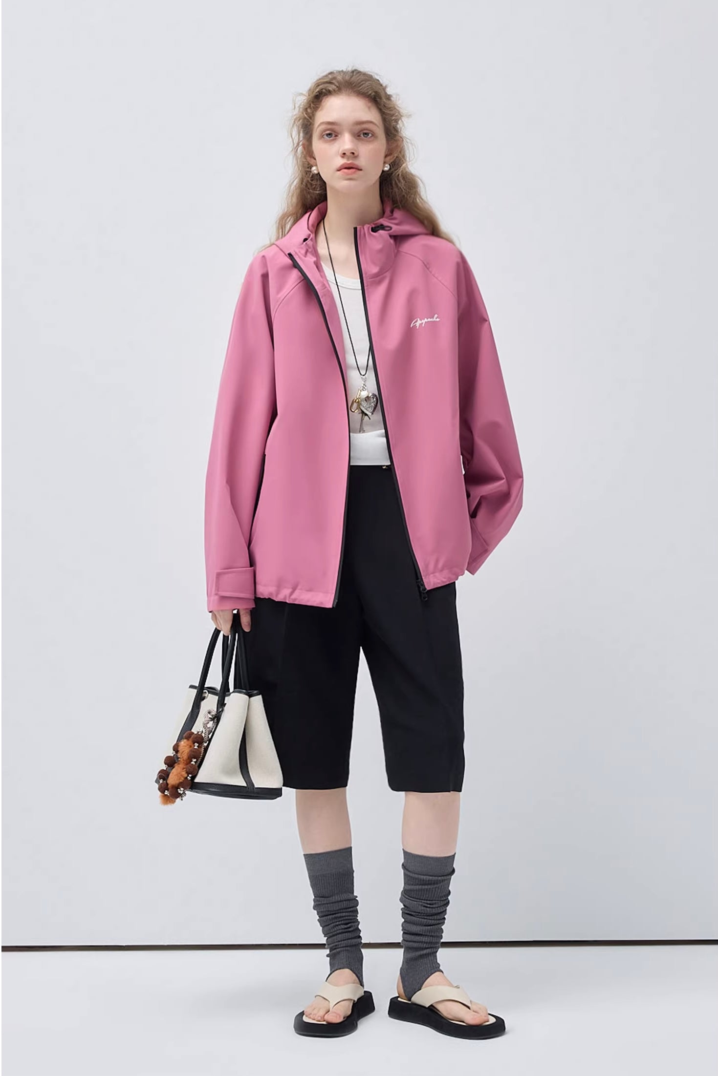 ハイウエストAラインワイドパンツ
C3420