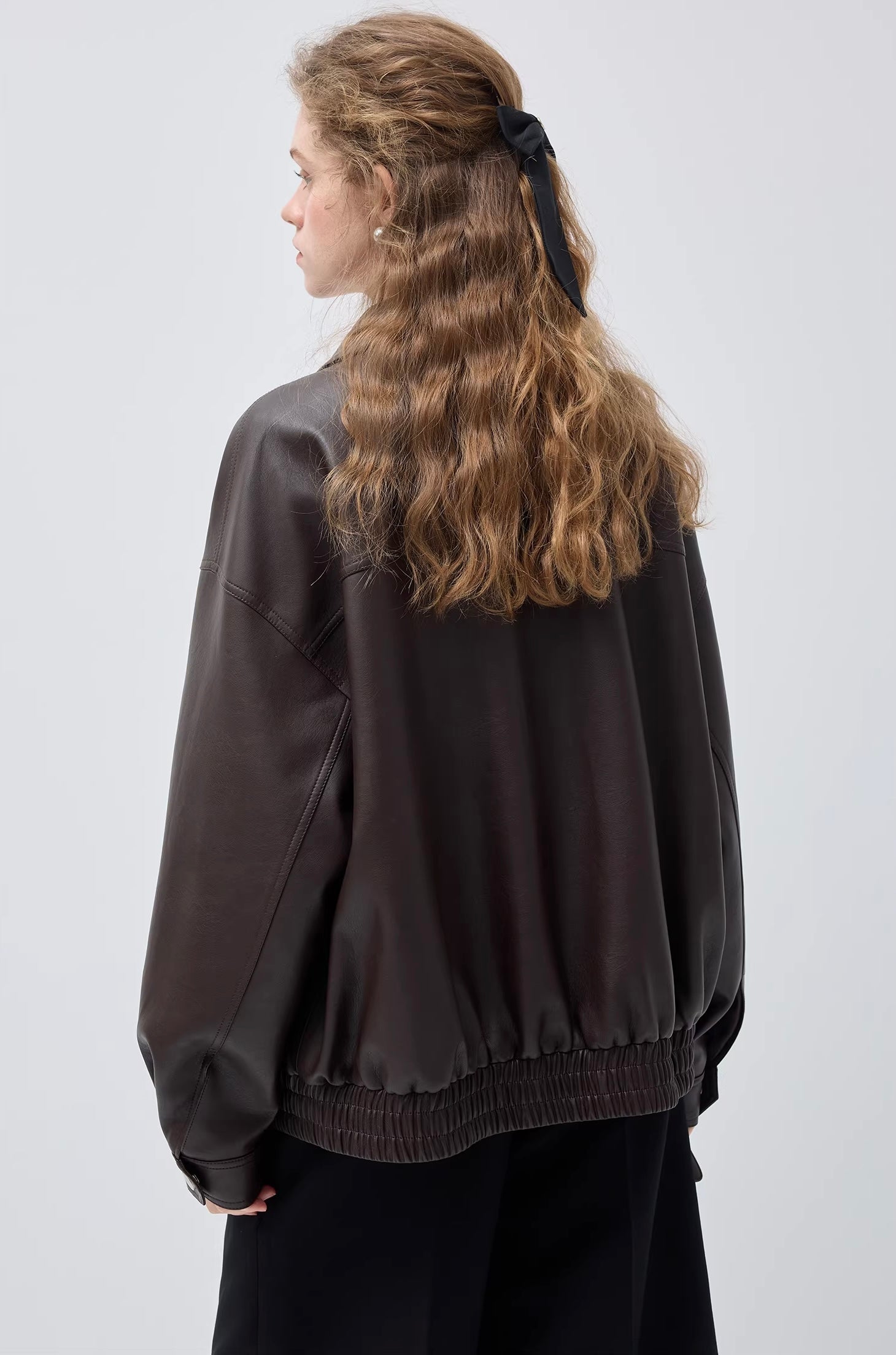 マットレザーオーバーサイズジャケット
C3425