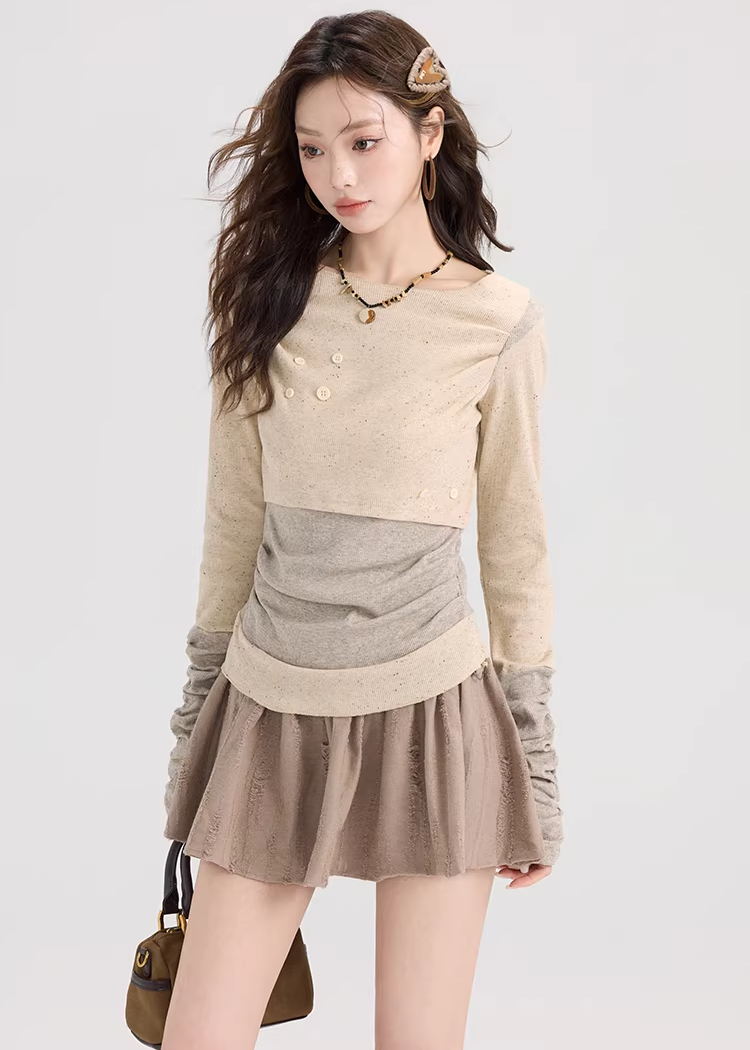 アメリカンレトロパッチワークスリムフィットC3491