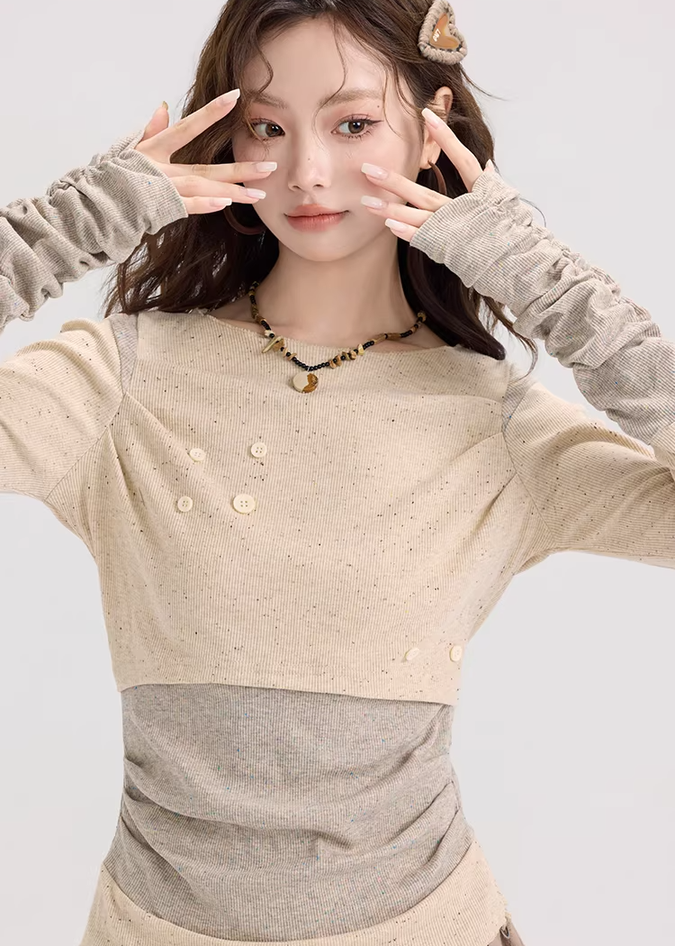 アメリカンレトロパッチワークスリムフィットC3491