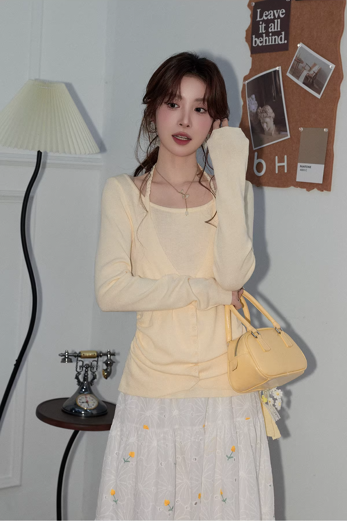 コリアンホルターフェイクツーピーストップスC3570