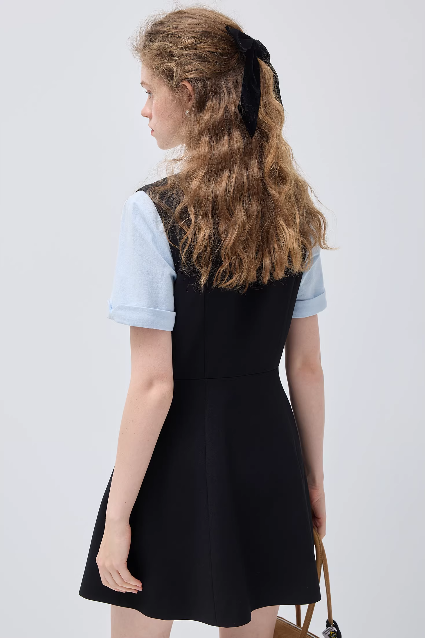 プレッピーフェイクレイヤードドレスC3511