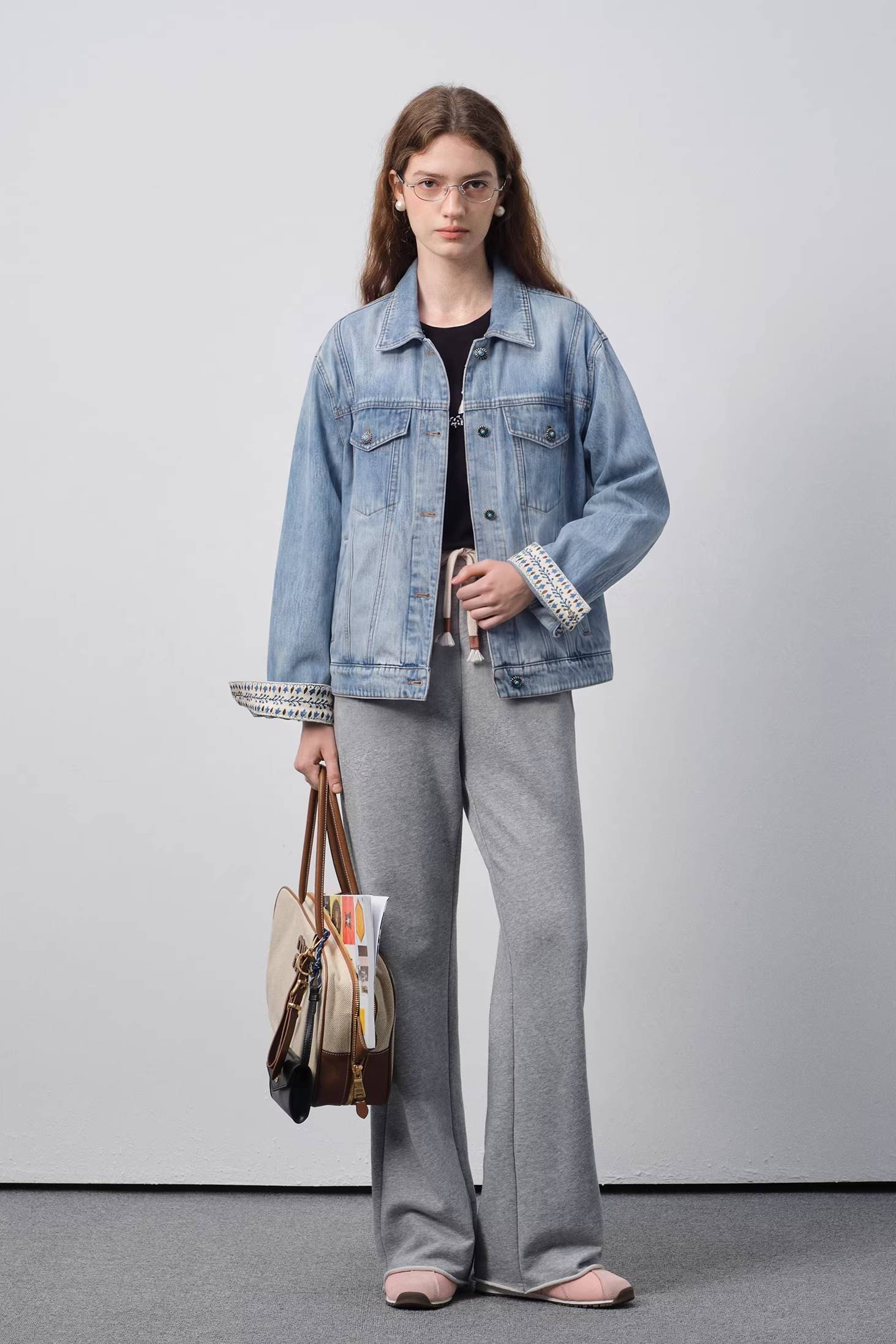 レトロデニムジャケットC3528