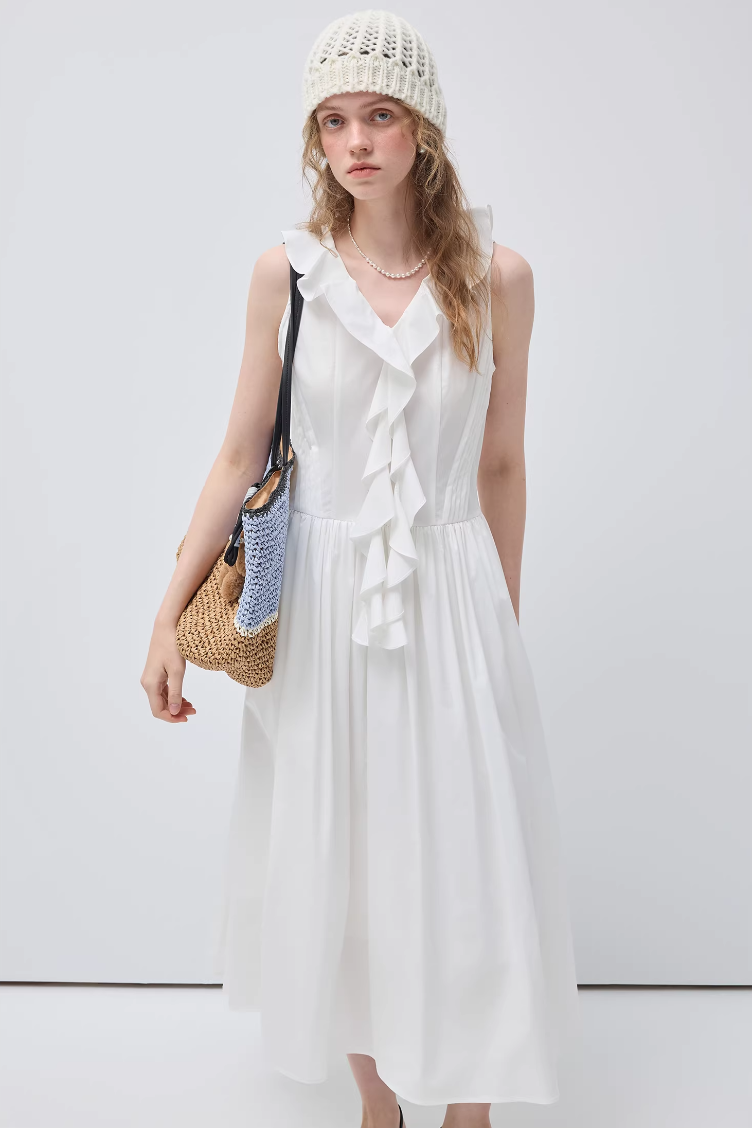 オールドパリジャンドリームプリーツドレスC3532