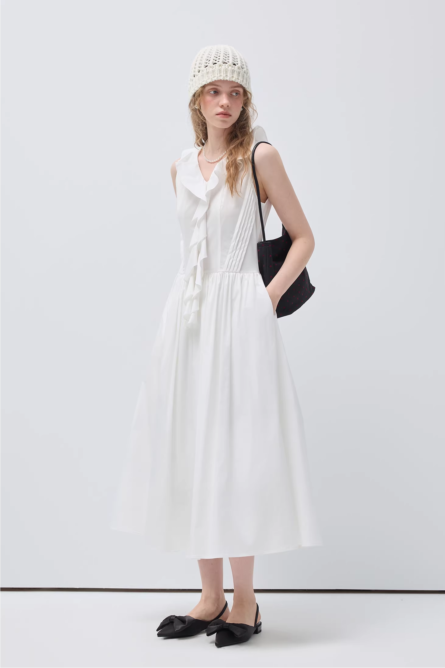 オールドパリジャンドリームプリーツドレスC3532