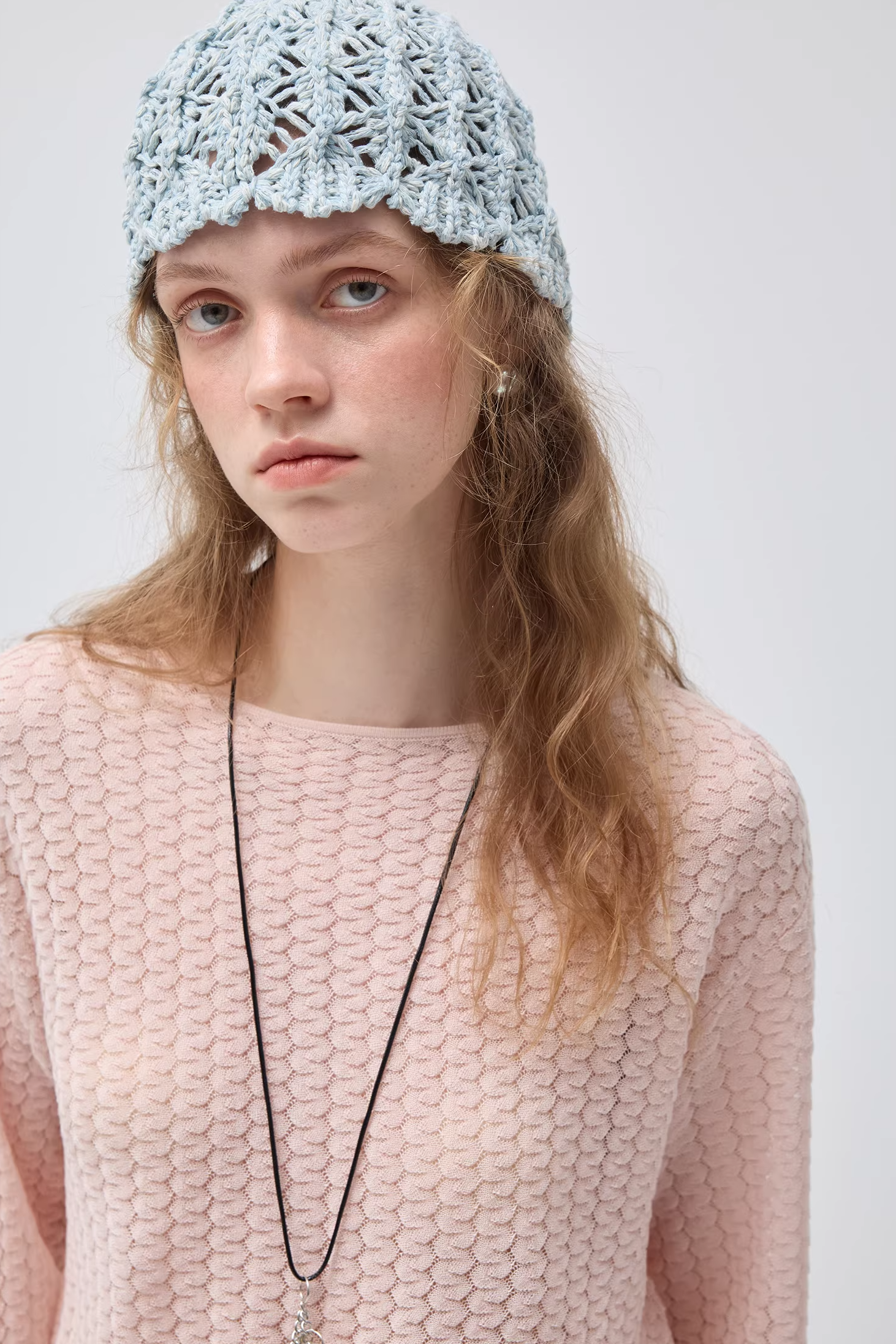 リヨセルテクスチャーセーターC3548