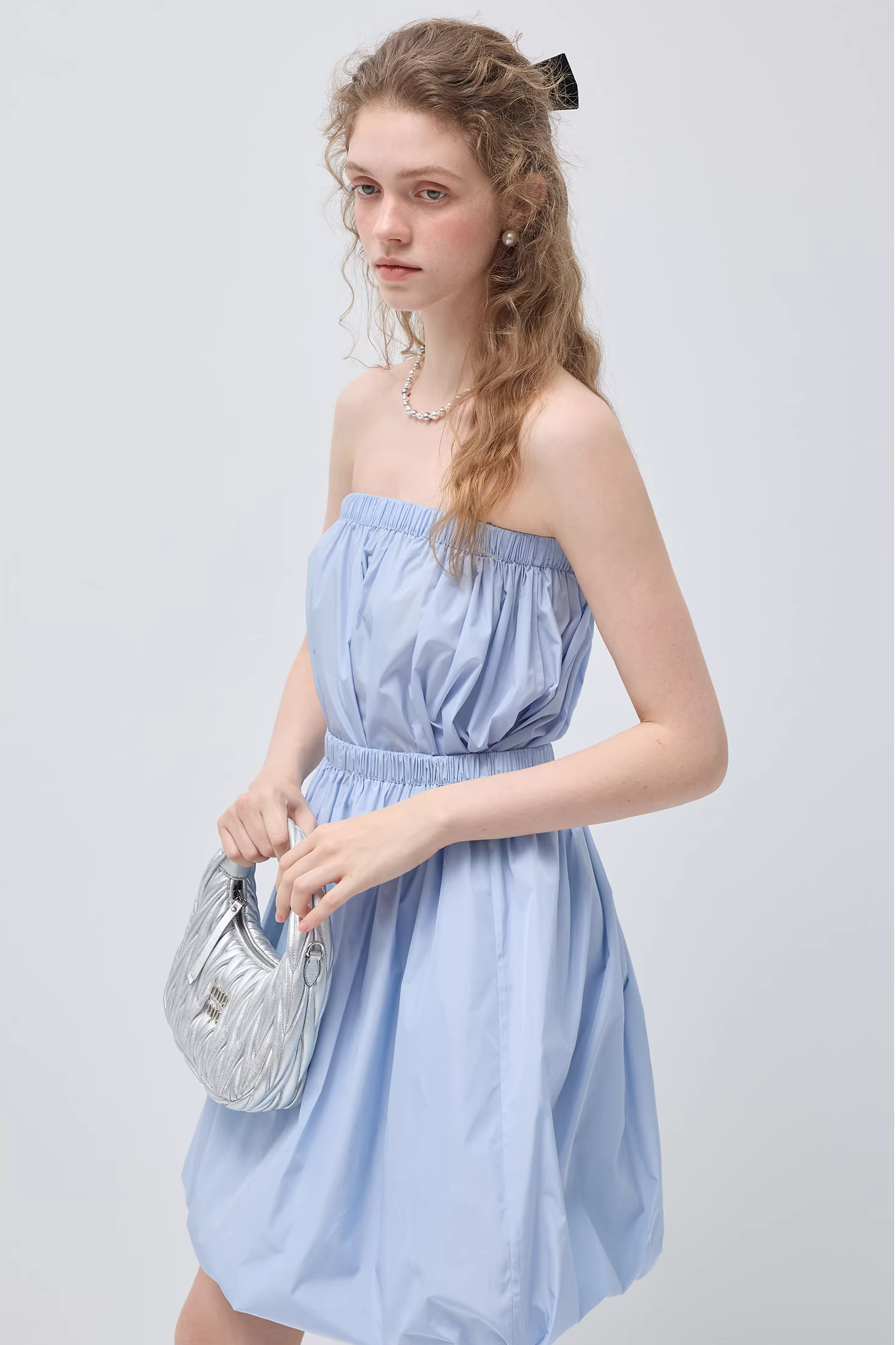 バルーンシルエットマルチウェイデザインワンピースC3550