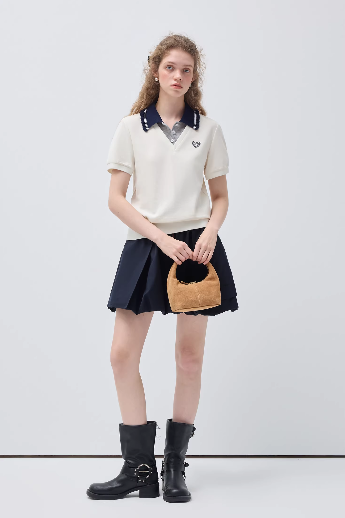 バルーンワークドレスC3561