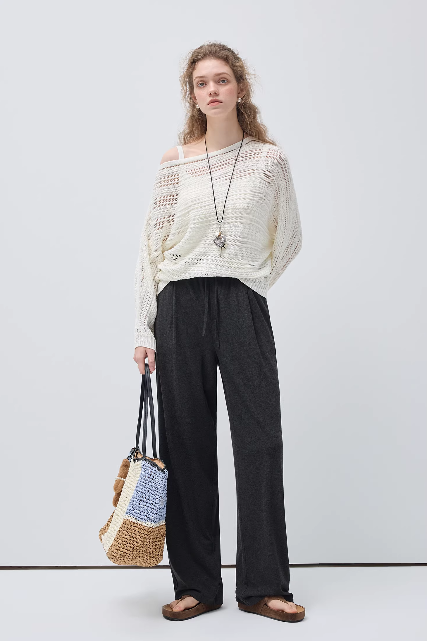 リヨセルワックスニットC3568