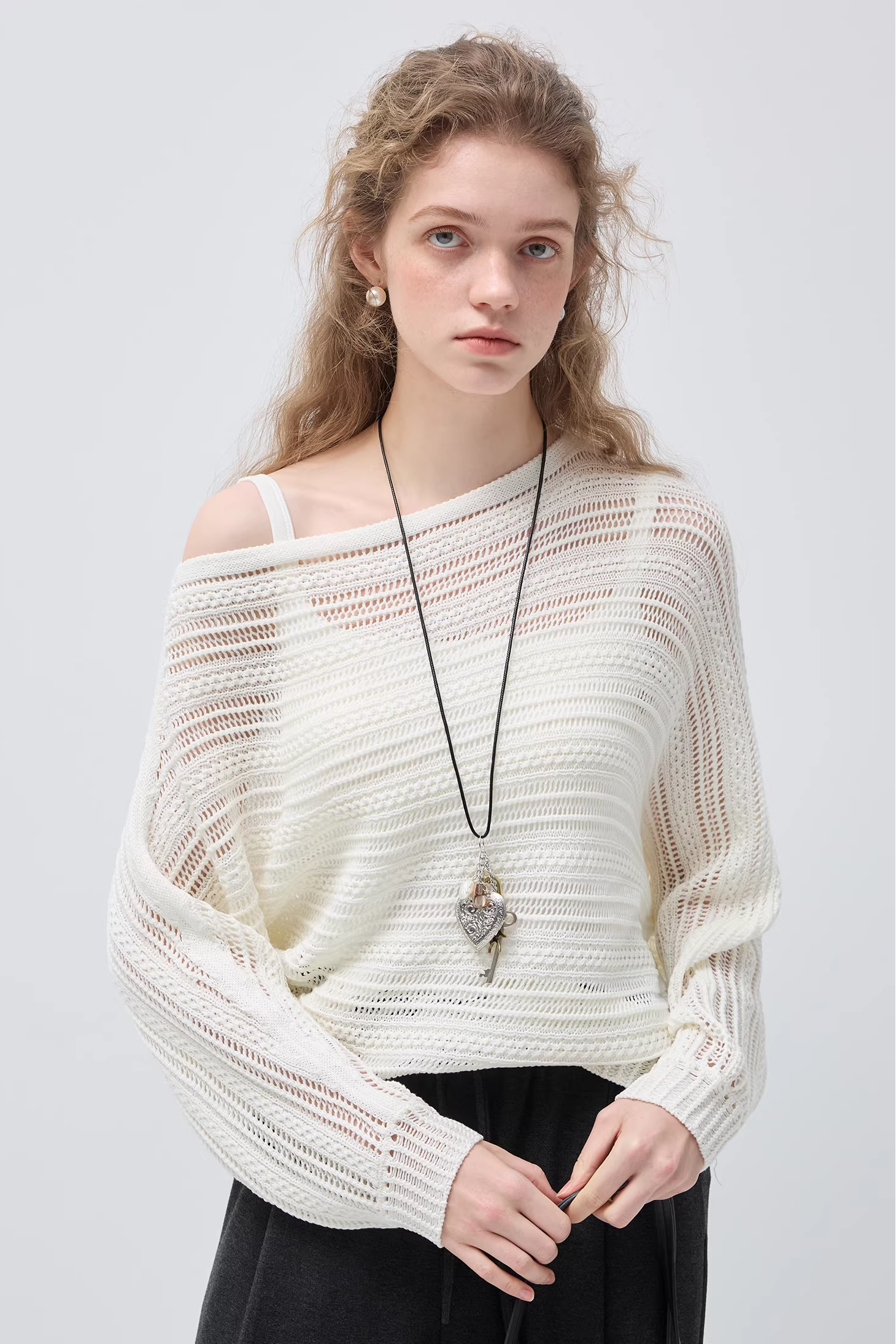 リヨセルワックスニットC3568