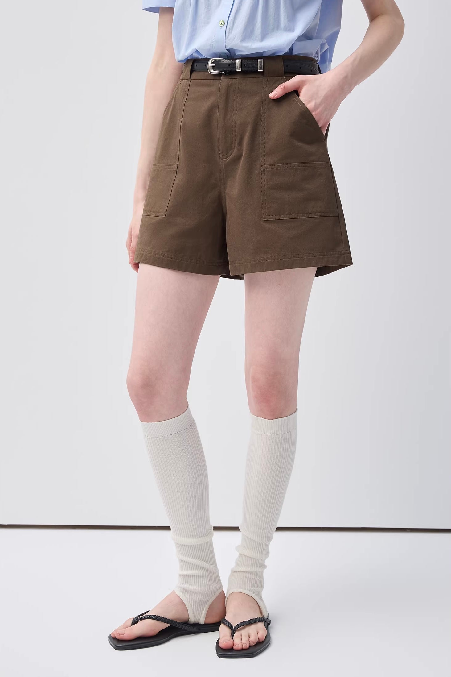 ヴィンテージライクユーティリティショートパンツC3634