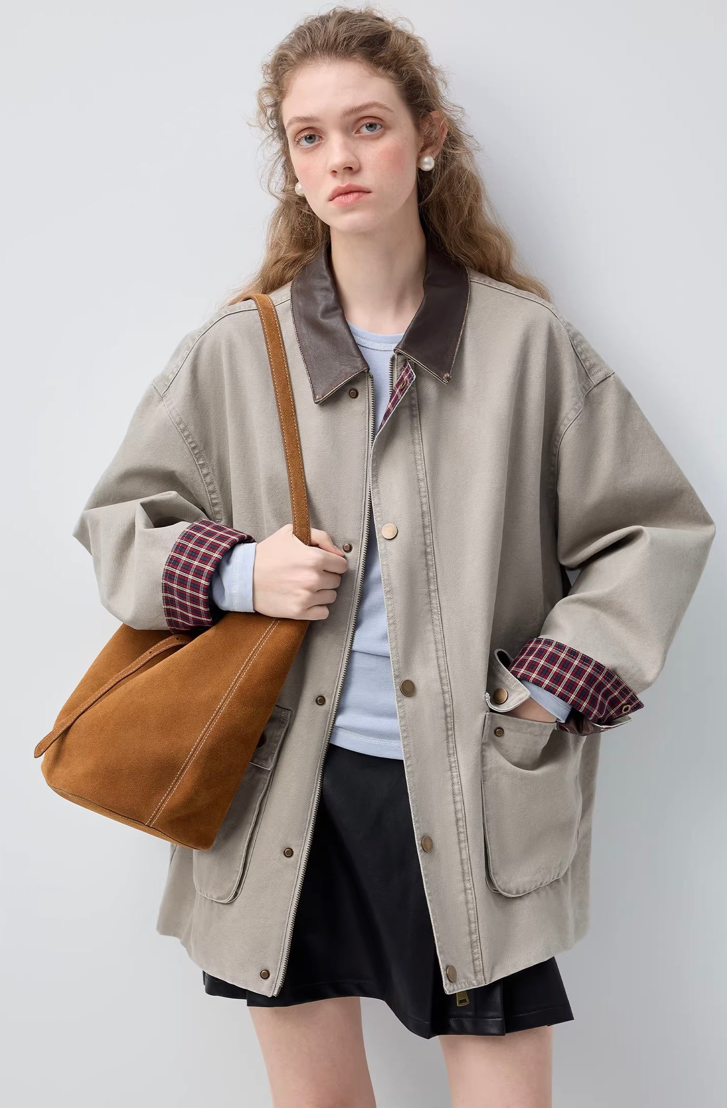 コントラストカラー カラージャケット
C3379