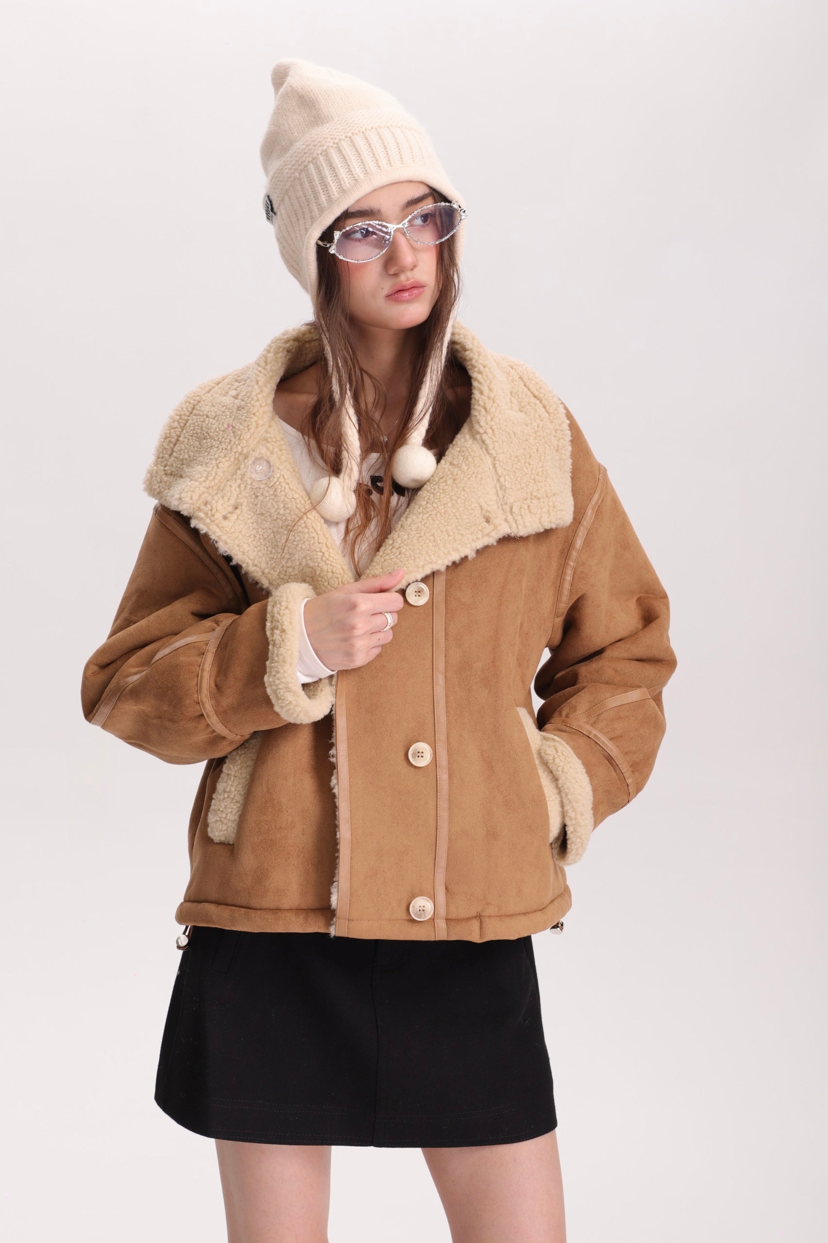 ムートンタッチショート × モードミニ スタイリングセットT3001