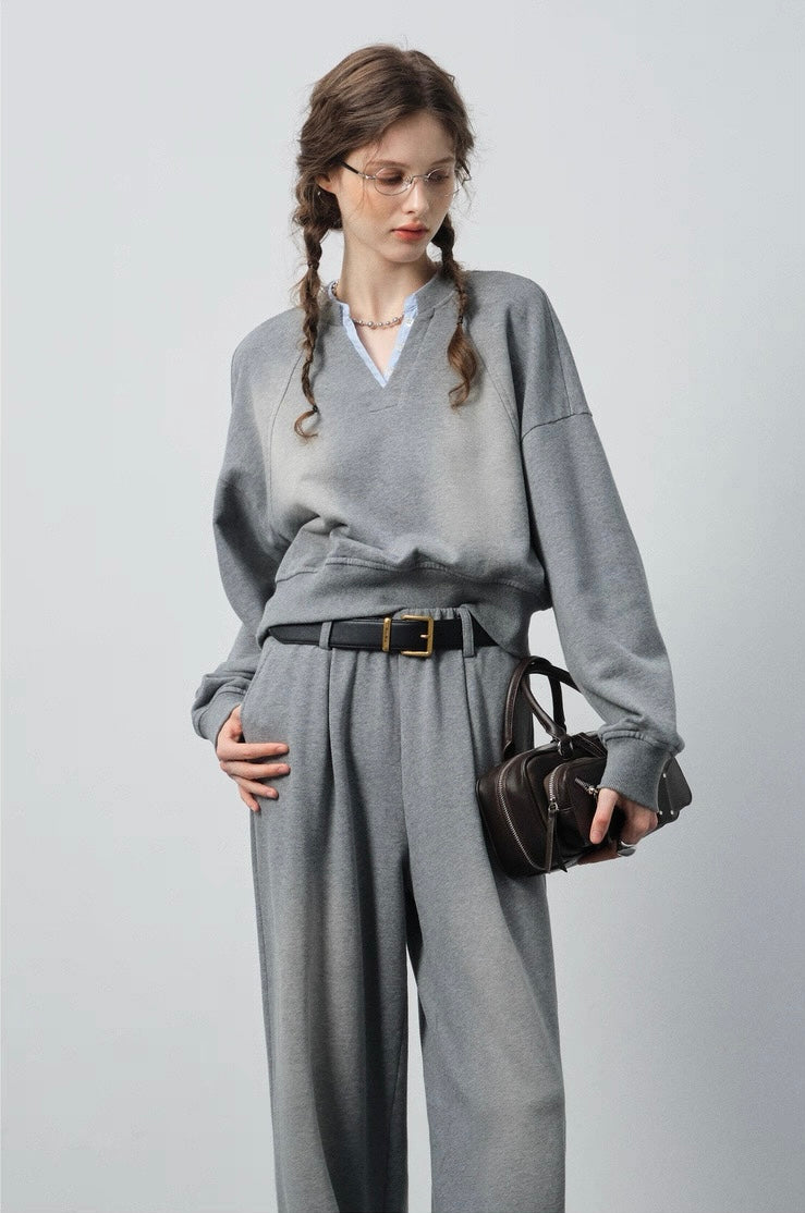 ダメージデザインスウェット セットアップ C3174