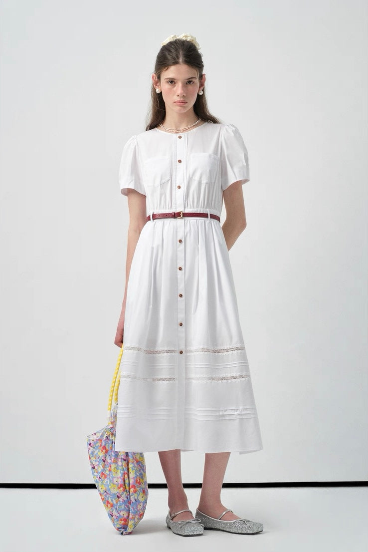 ウエストマークレースワンピース
C2970