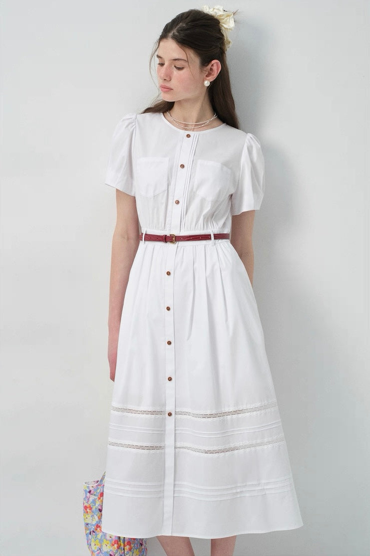 ウエストマークレースワンピース
C2970