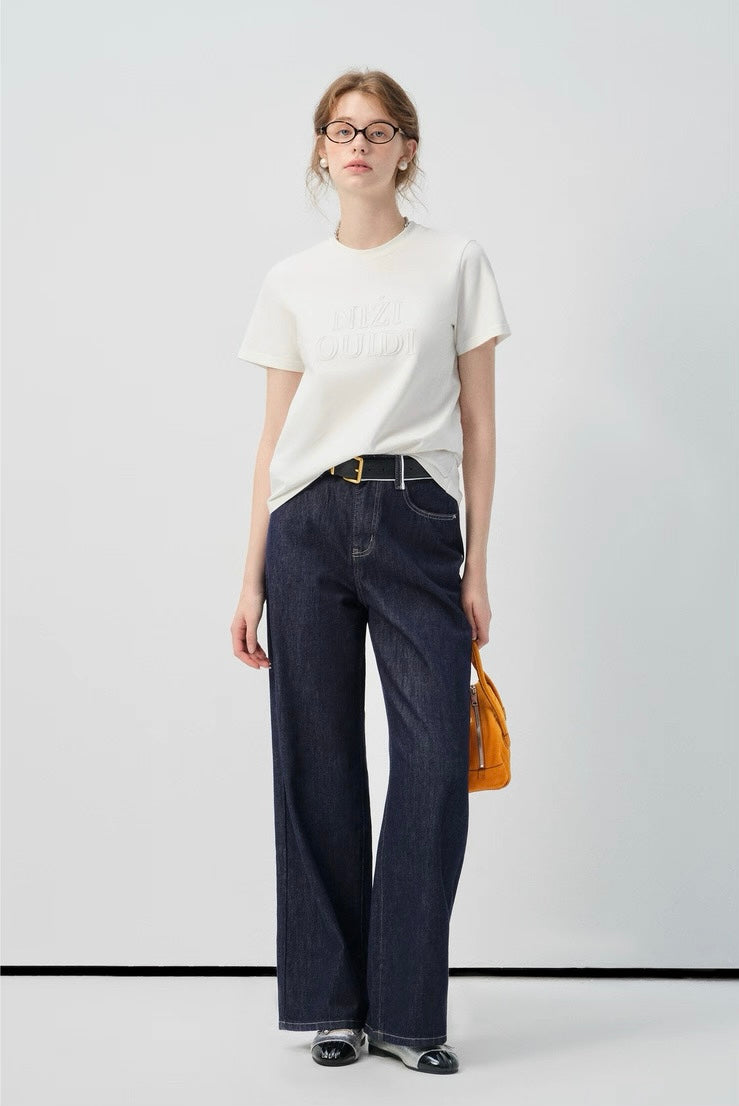 ロゴ刺繍Tシャツ
C2974